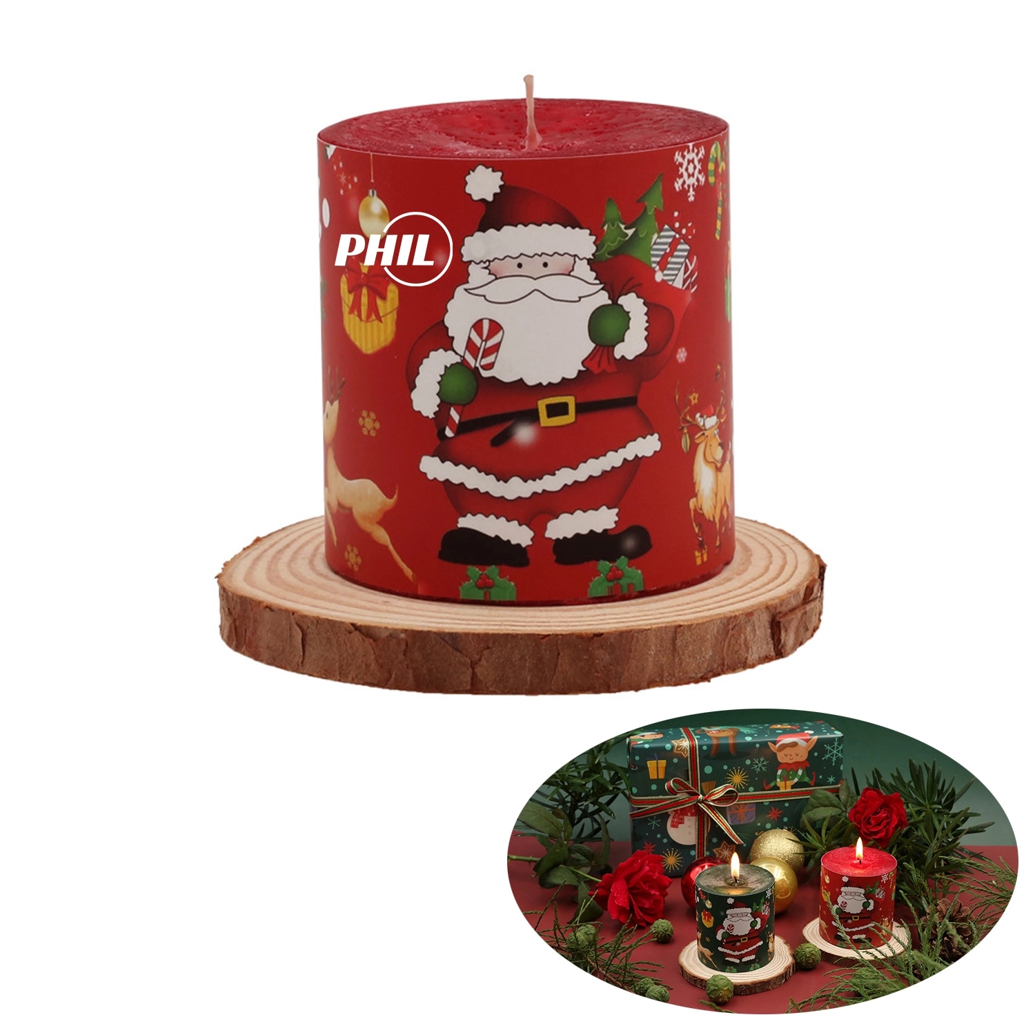 Christmas Fragrance Scented Jar Candles