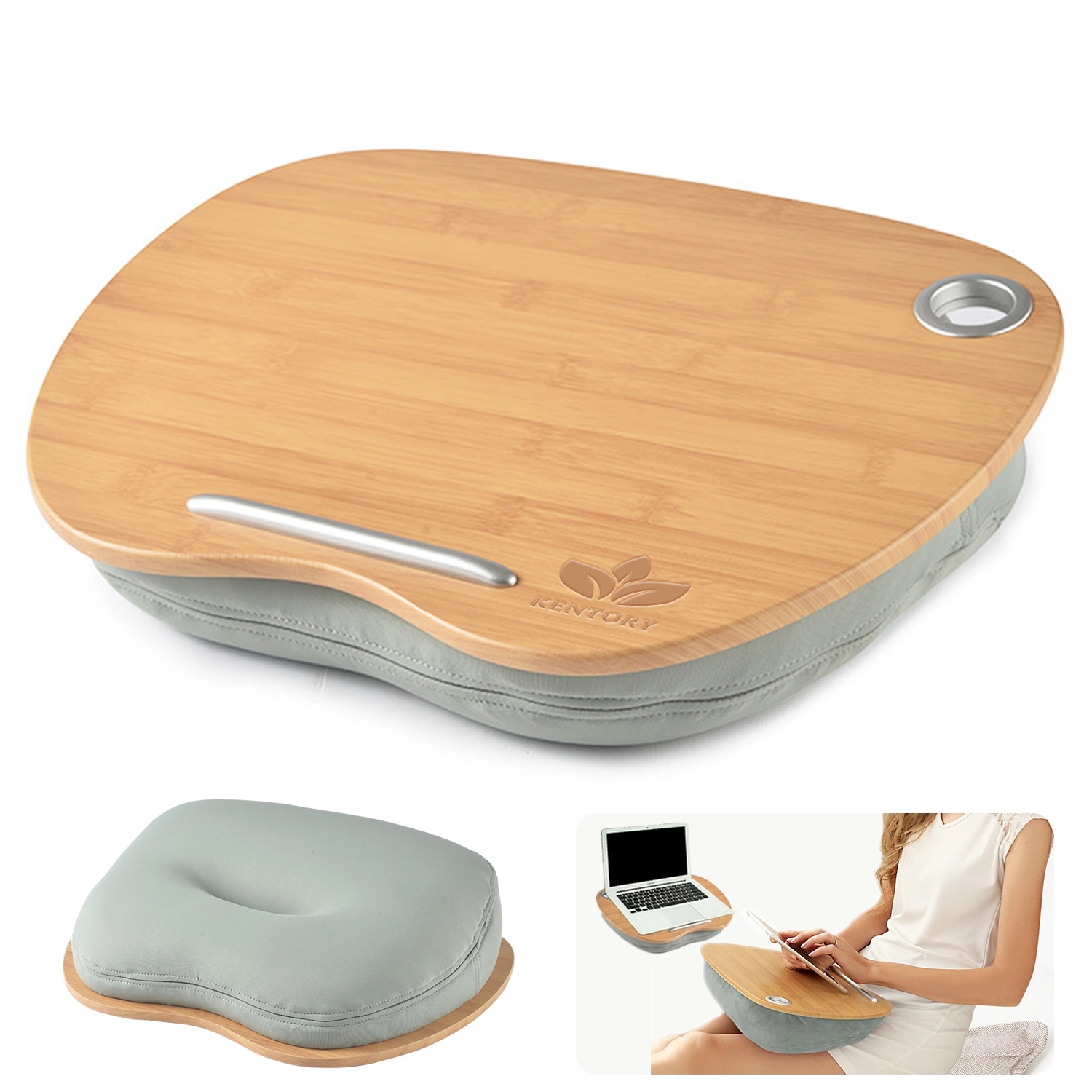Portable Lap Desk With Pillow Cushion
