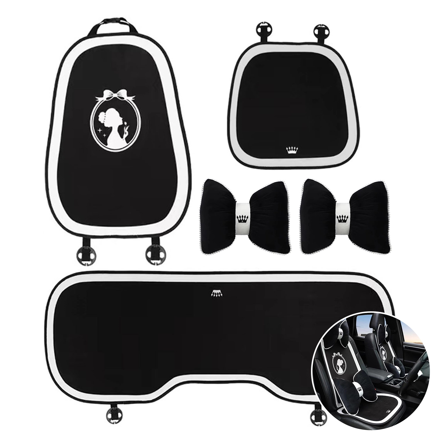 Winter Plush Warm Car Seat Cushion