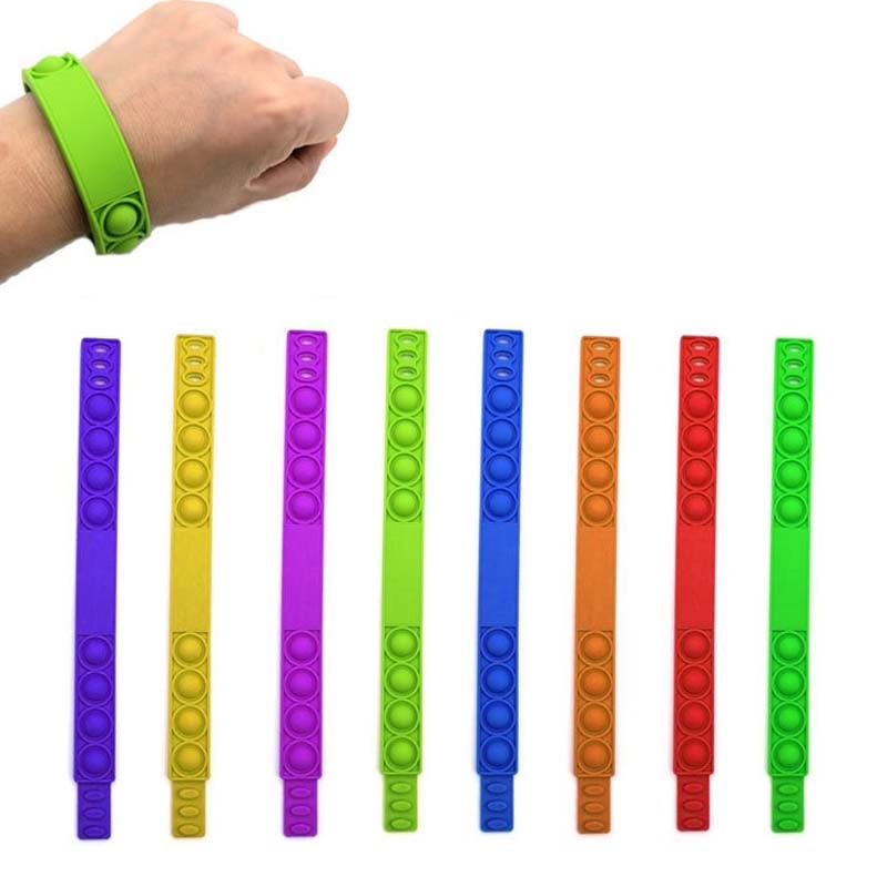 Pop Push Bubble Fidget Toy Wristbands