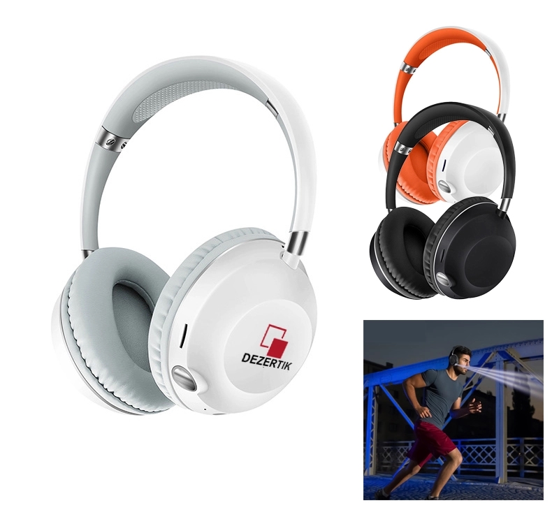 Wireless Bluetooth Flashlight Headset