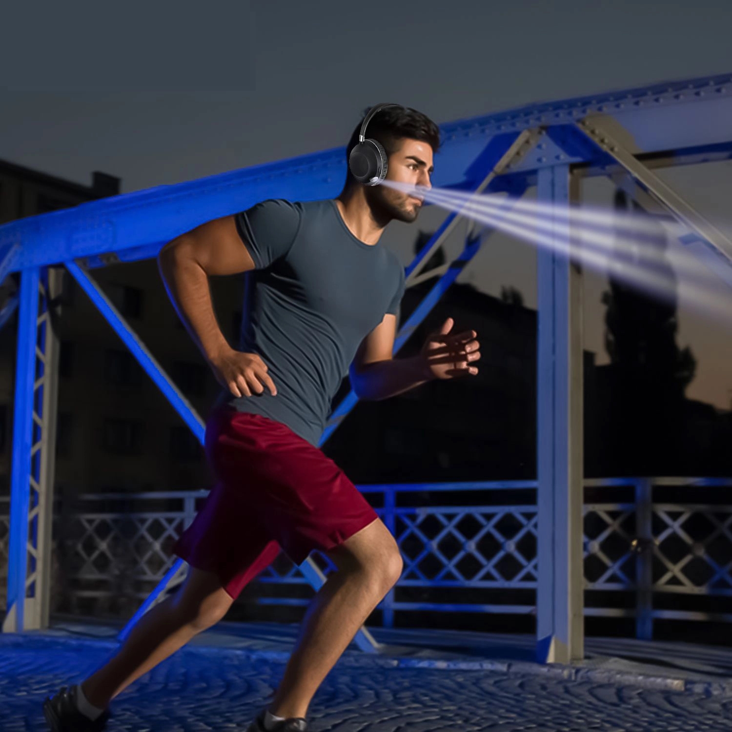 Wireless Bluetooth Flashlight Headset - Image 4