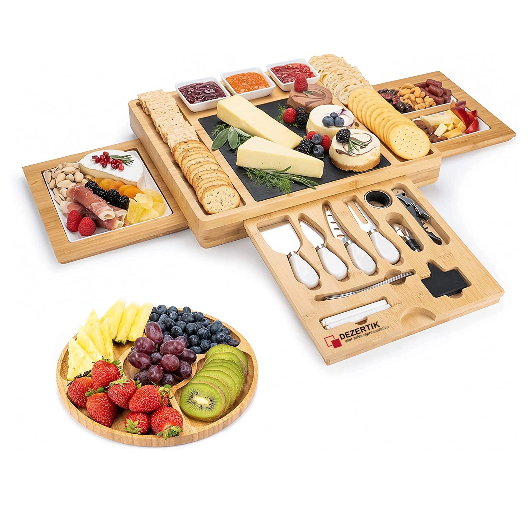 Cheese Board W/ Knife Set
