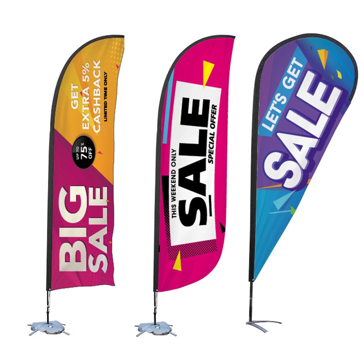 Feather Flag Banner For Business Advertising