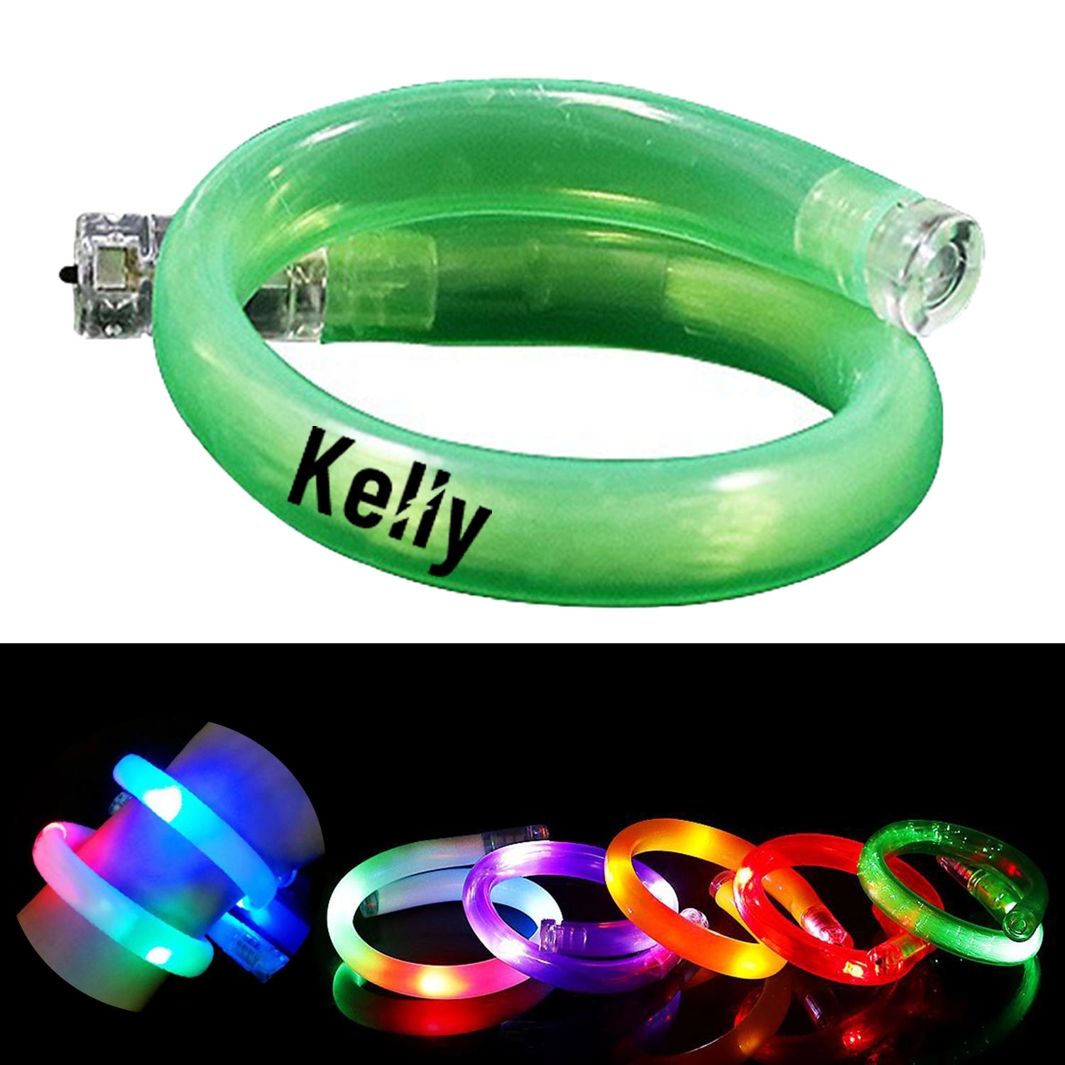 Led Coil Tube Bracelets