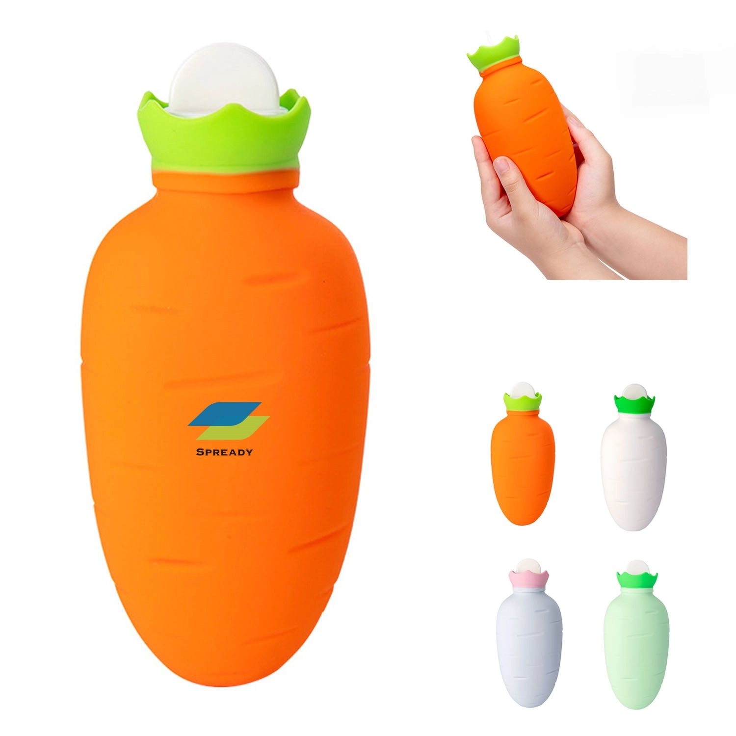 Silicone Cute Hot Water Bottle Bag Hand Warmer