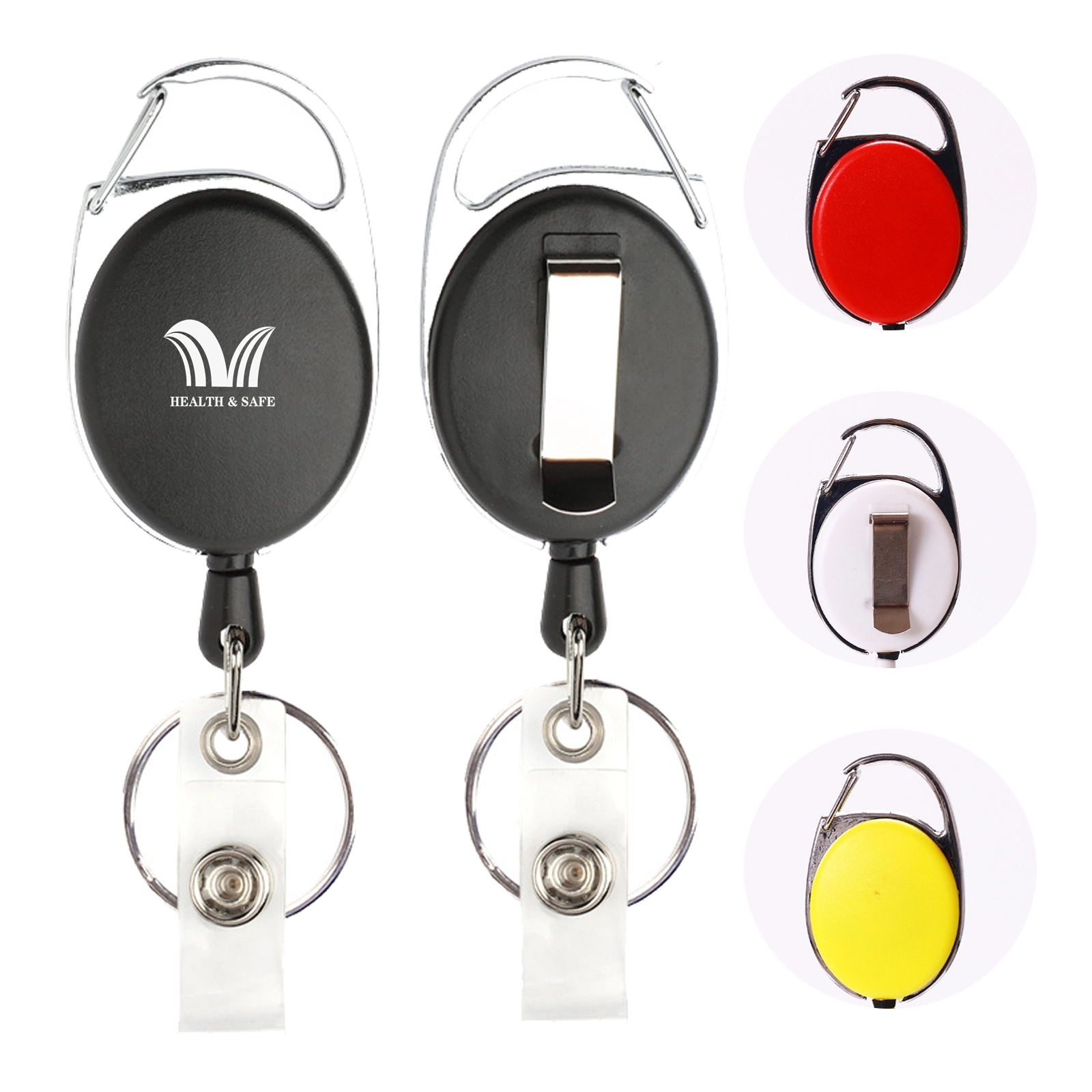 Mental Retractable Badge Holders