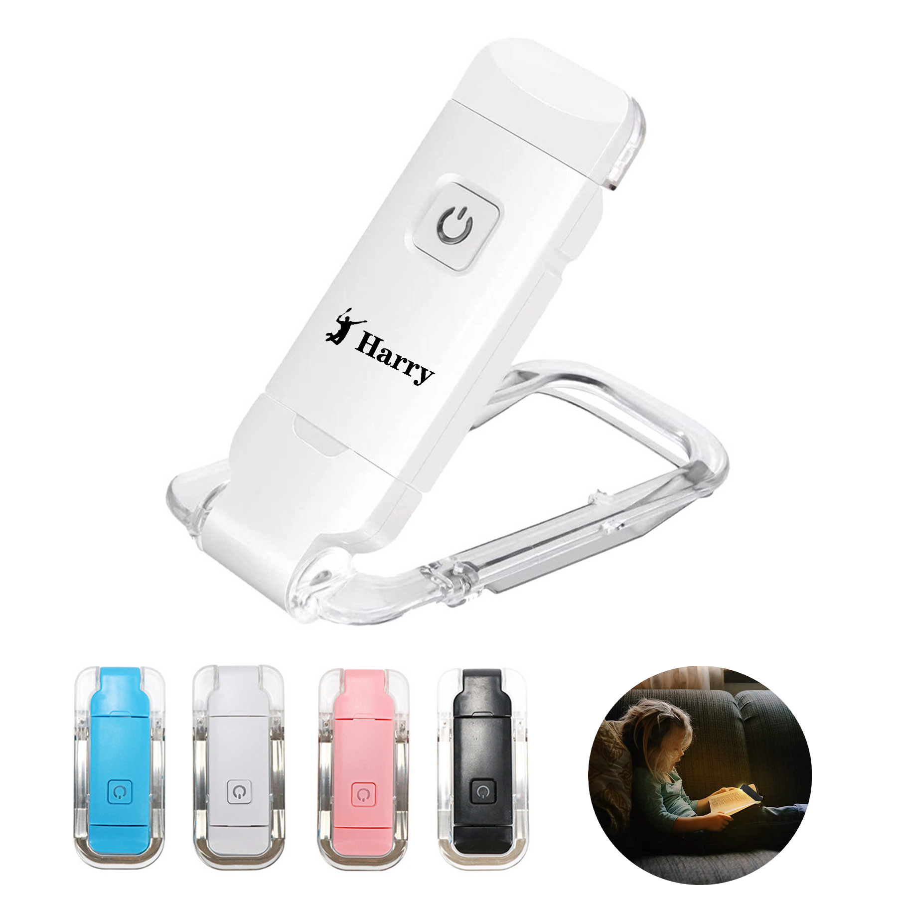 Usb Rechargeable Book Light For Reading In Bed