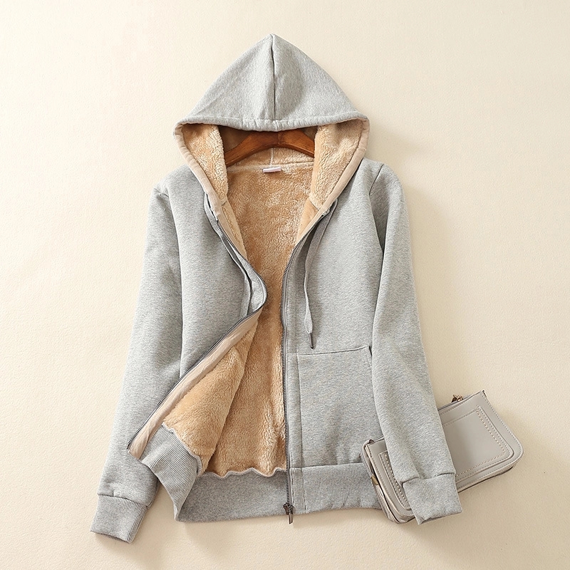 Ladies' Heavyweight Sherpa-Lined Hooded Fleece Jacket - Image 4