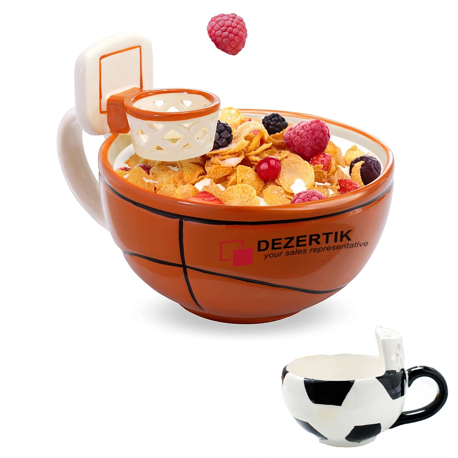 16Oz Basketball Football Creative Ceramic Mug