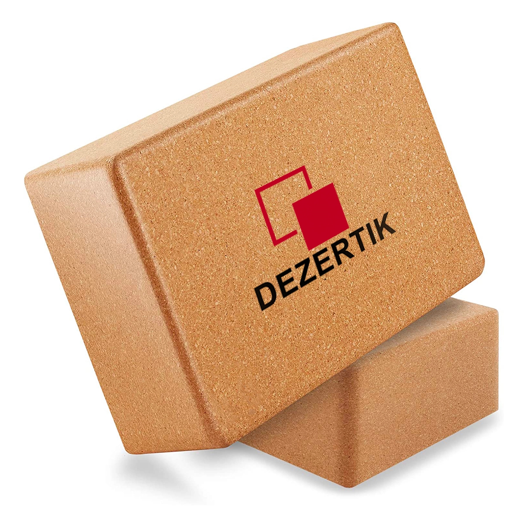 Cork Fitness Block Yoga Brick