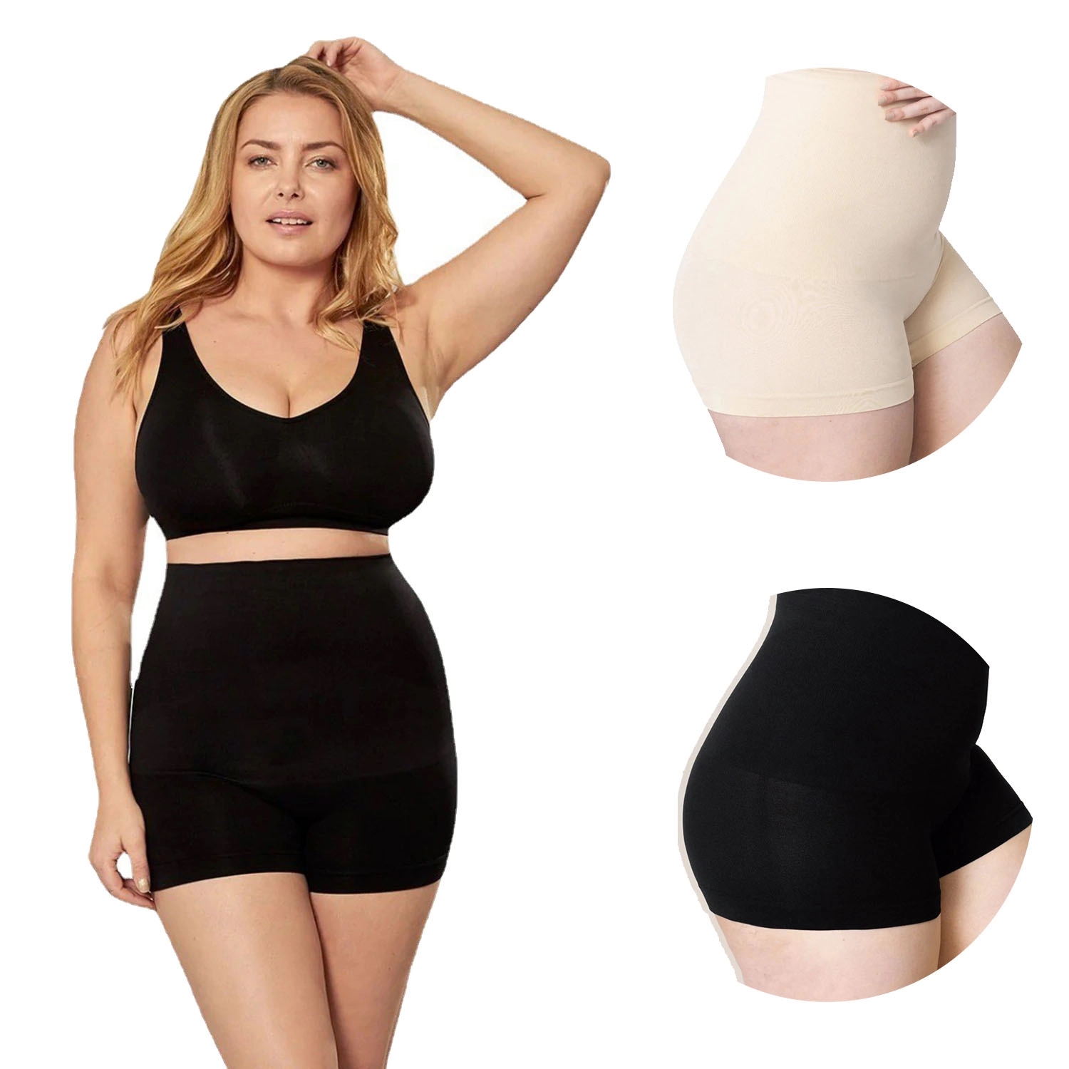 Women Boxer Nylon Underwear