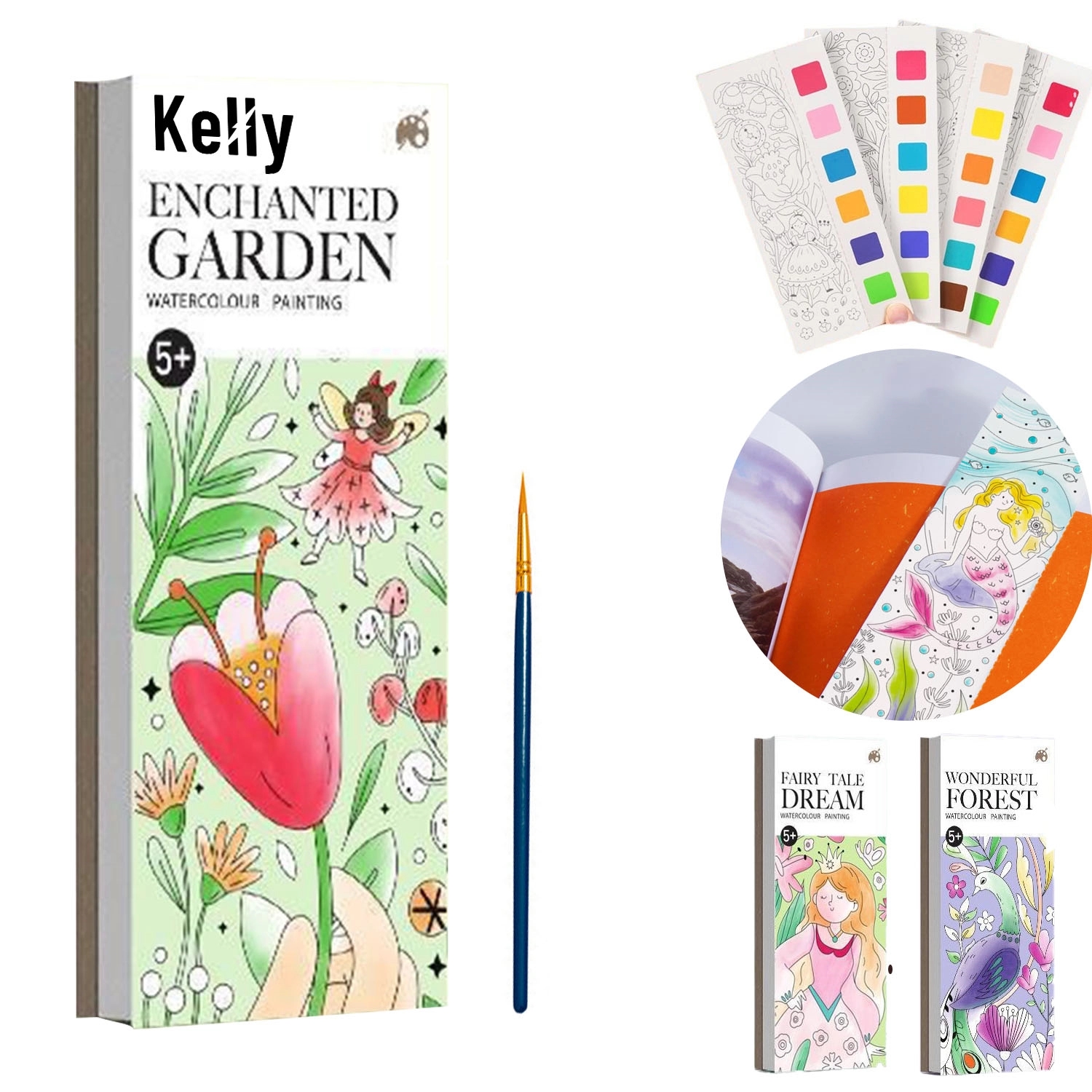 Pocket Watercolor Painting Book