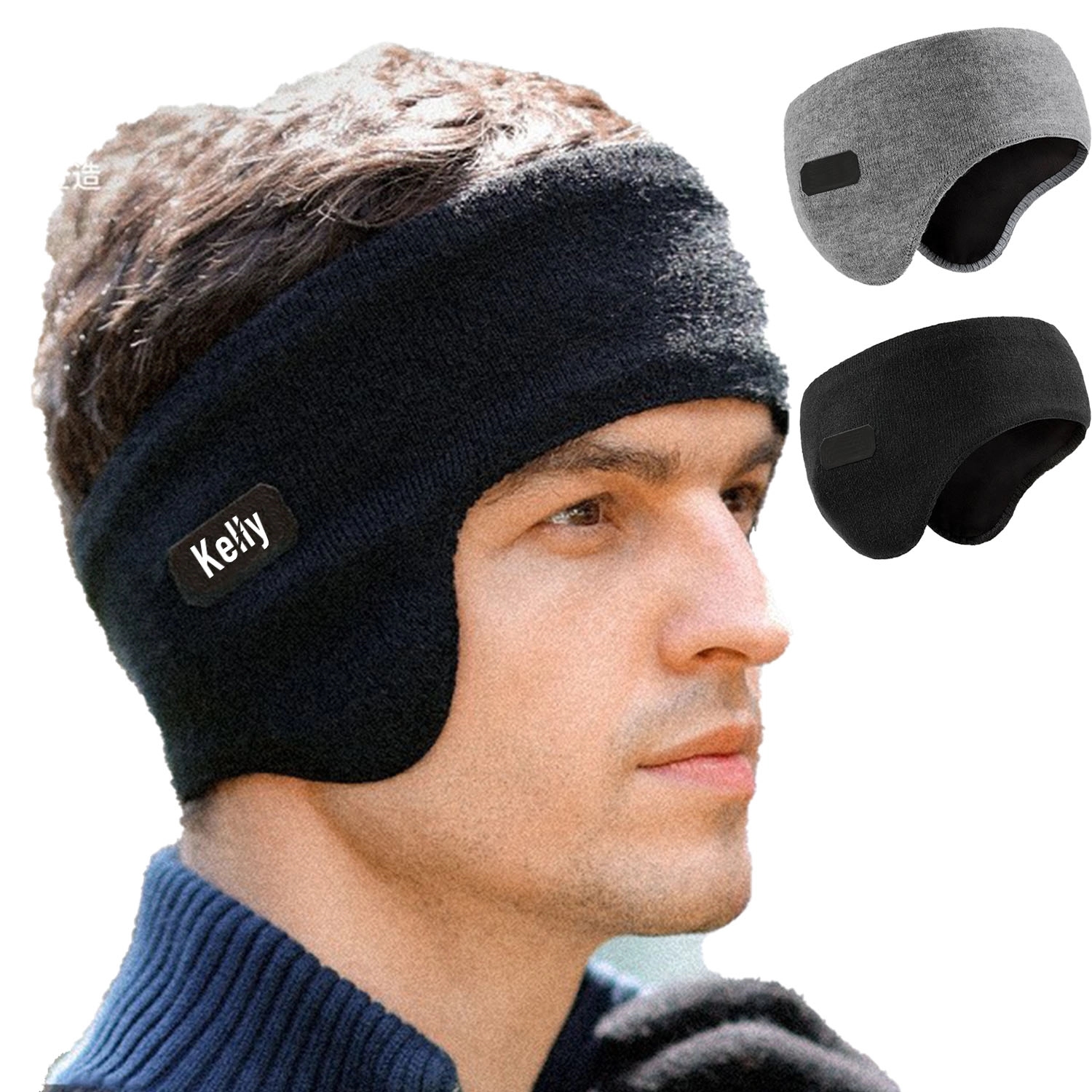 Ear Warmers Headband Stretchy Earmuff