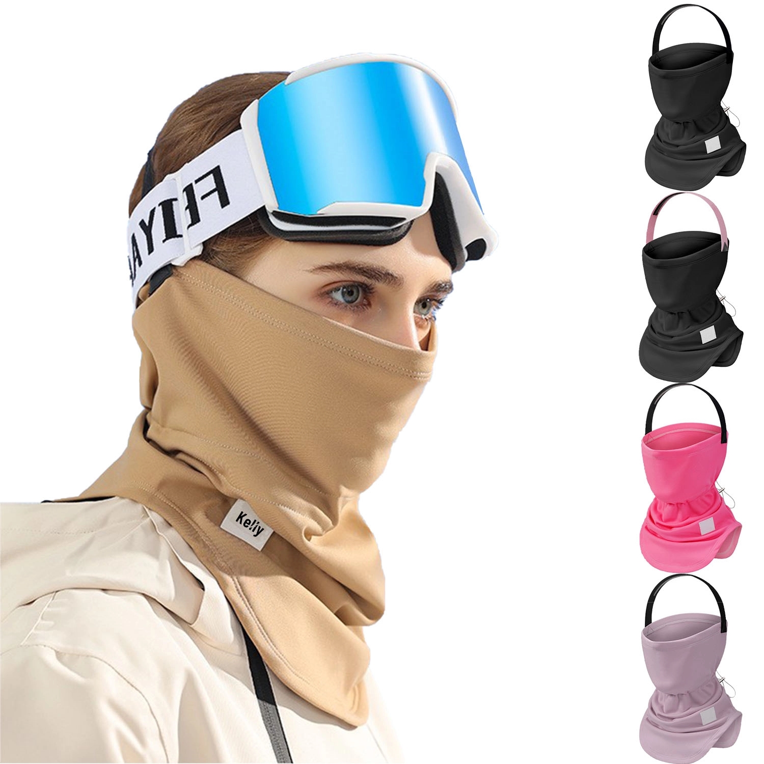 Winter Windproof Face Cover Ski Hat