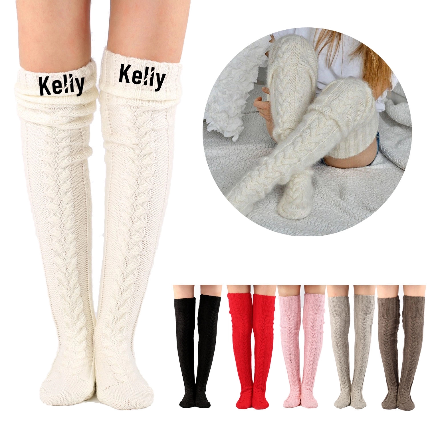 Women Knee High Socks