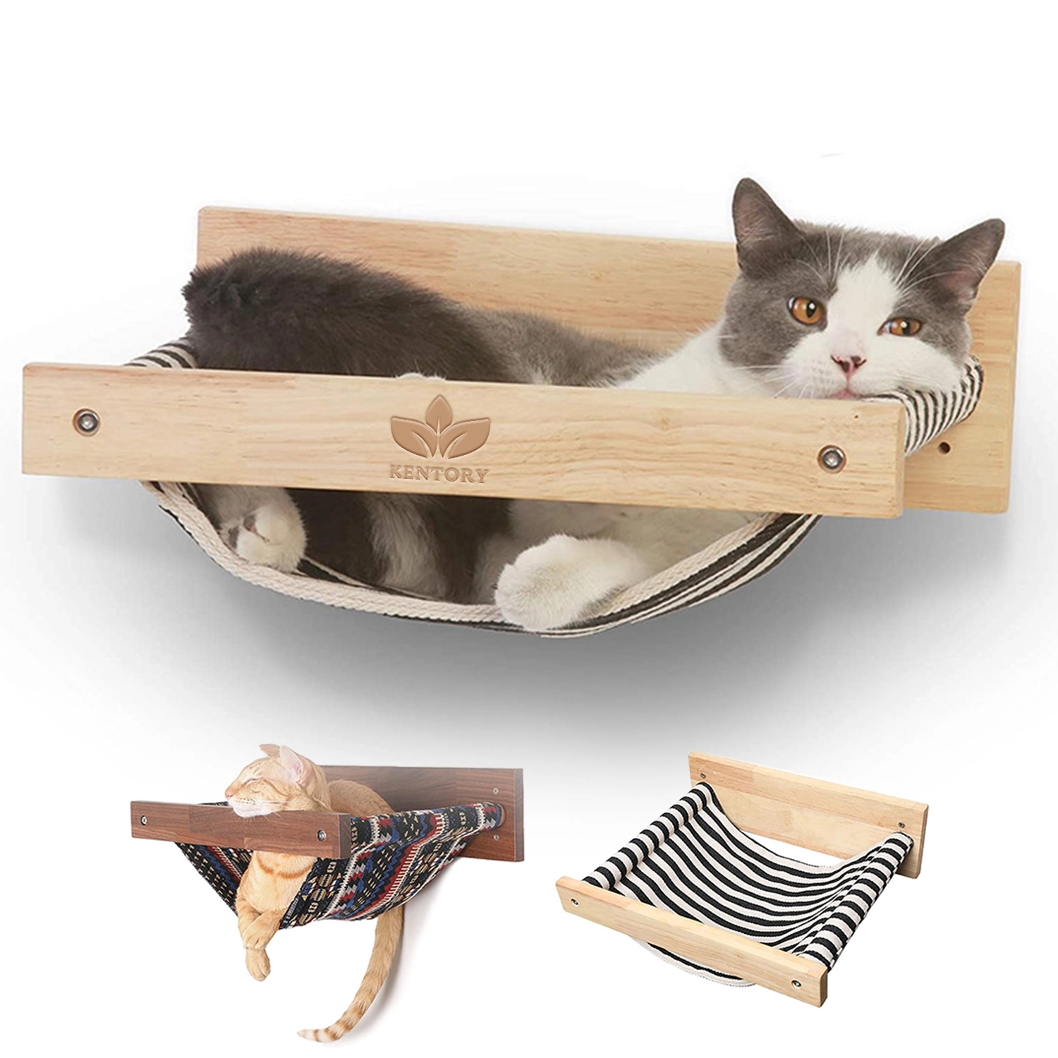Hammock Wall Mounted Large Cats Shelf