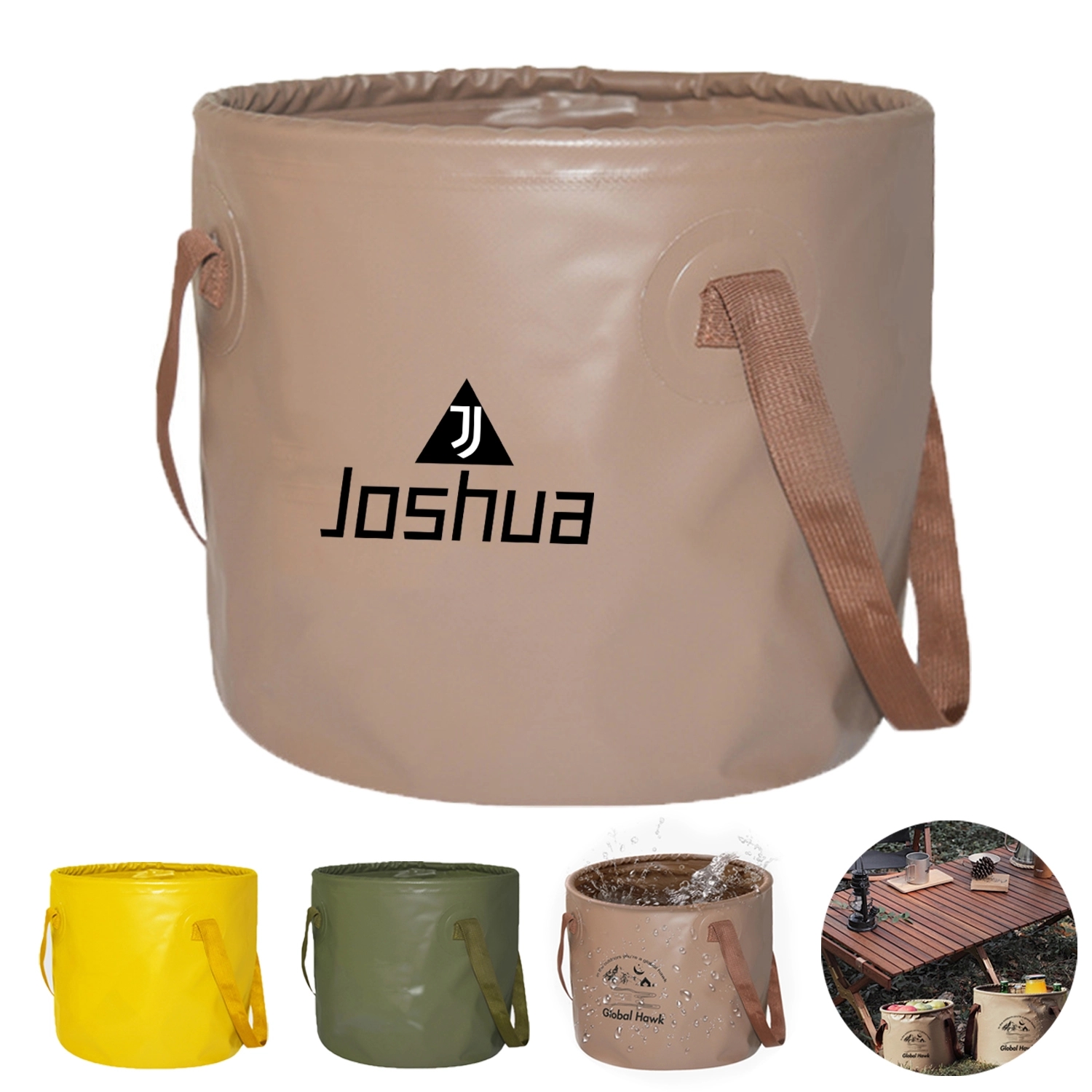 5 Gallen Collapsible Camping Water Bucket