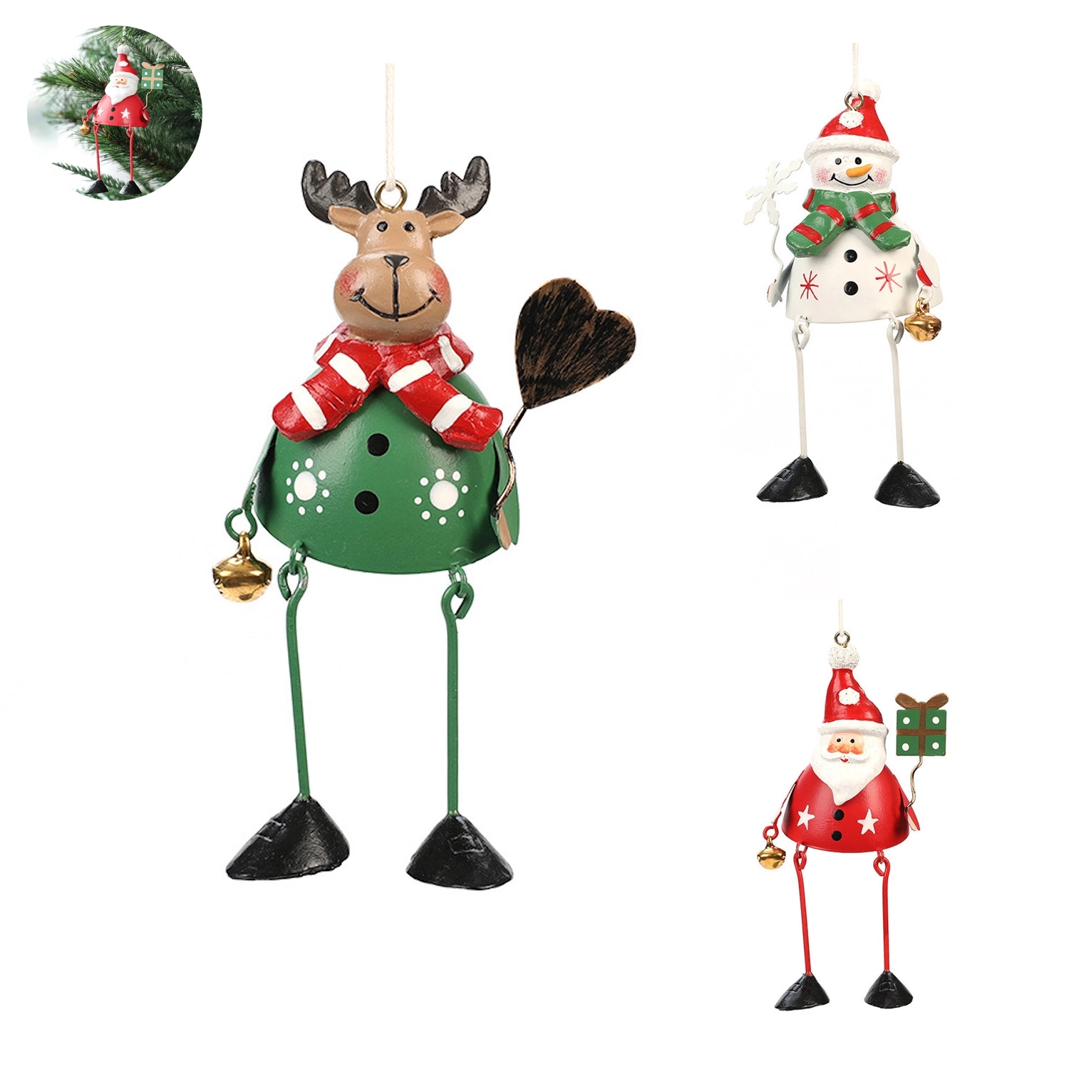 Christmas Bell Pendants