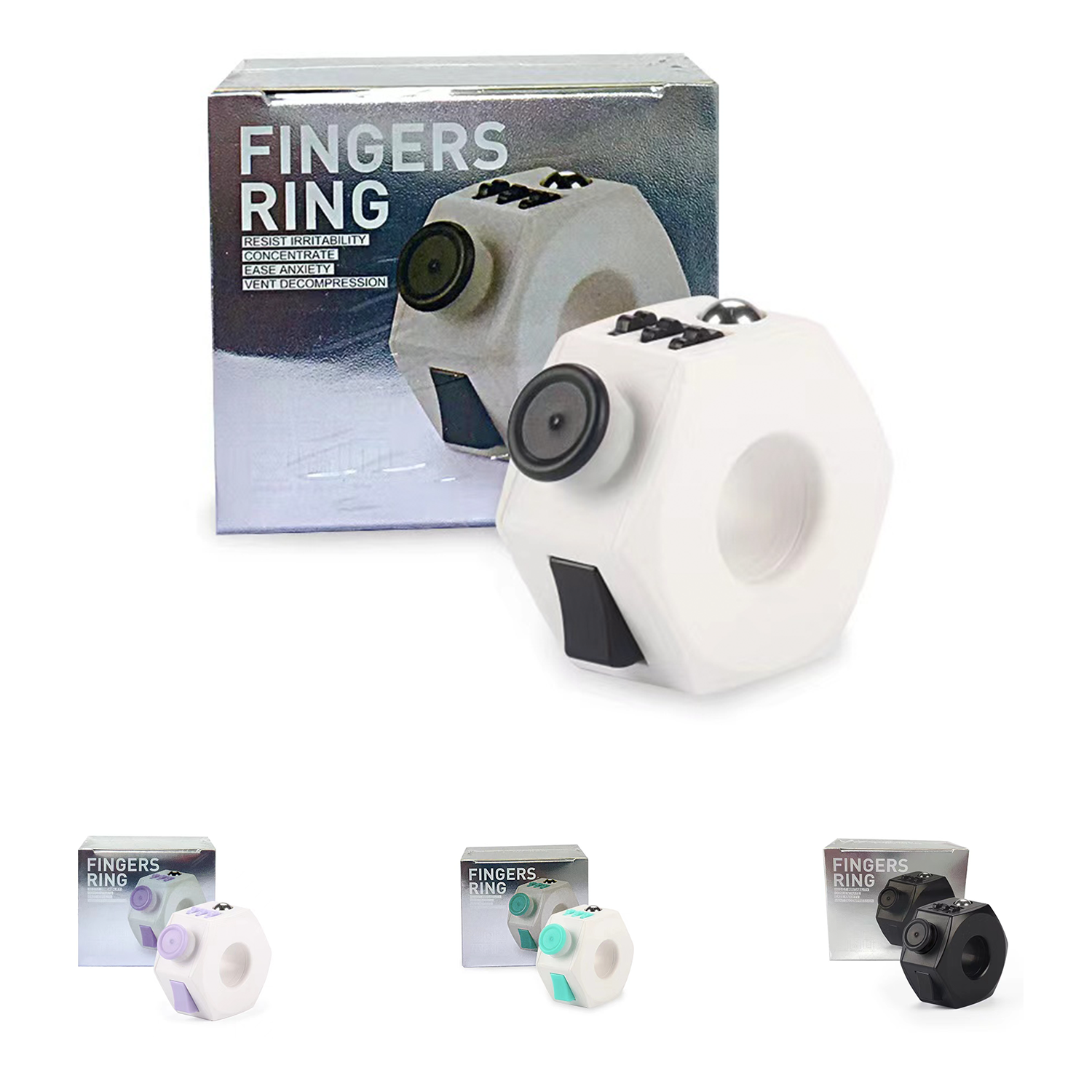 Stress Reliever Finger Ring Fidget Toy
