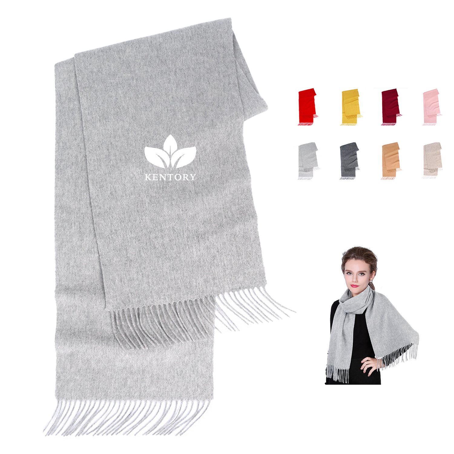 Women'S Scarves Long Shawl Winter Thick Warm