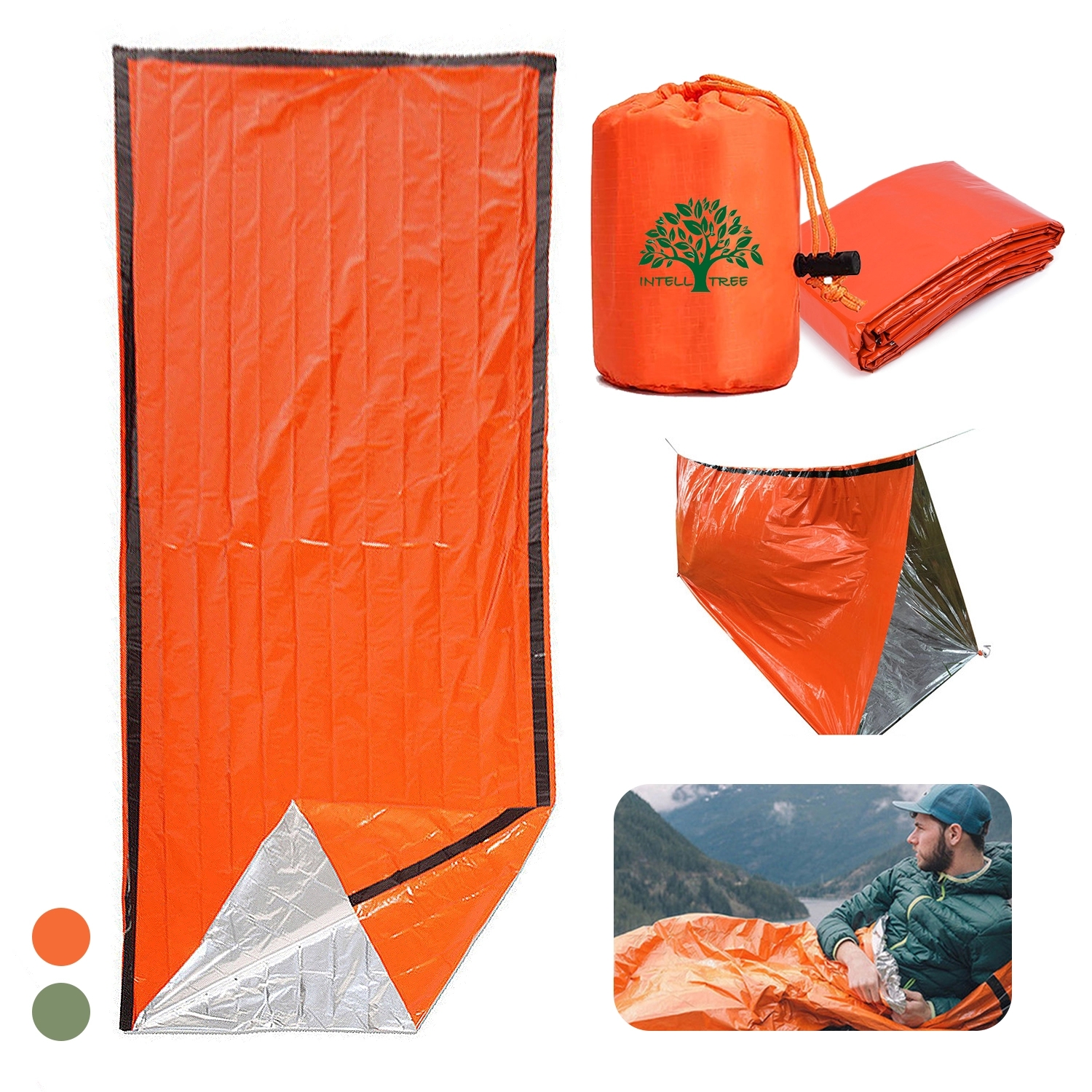 Portable Emergency Mylar Blanket