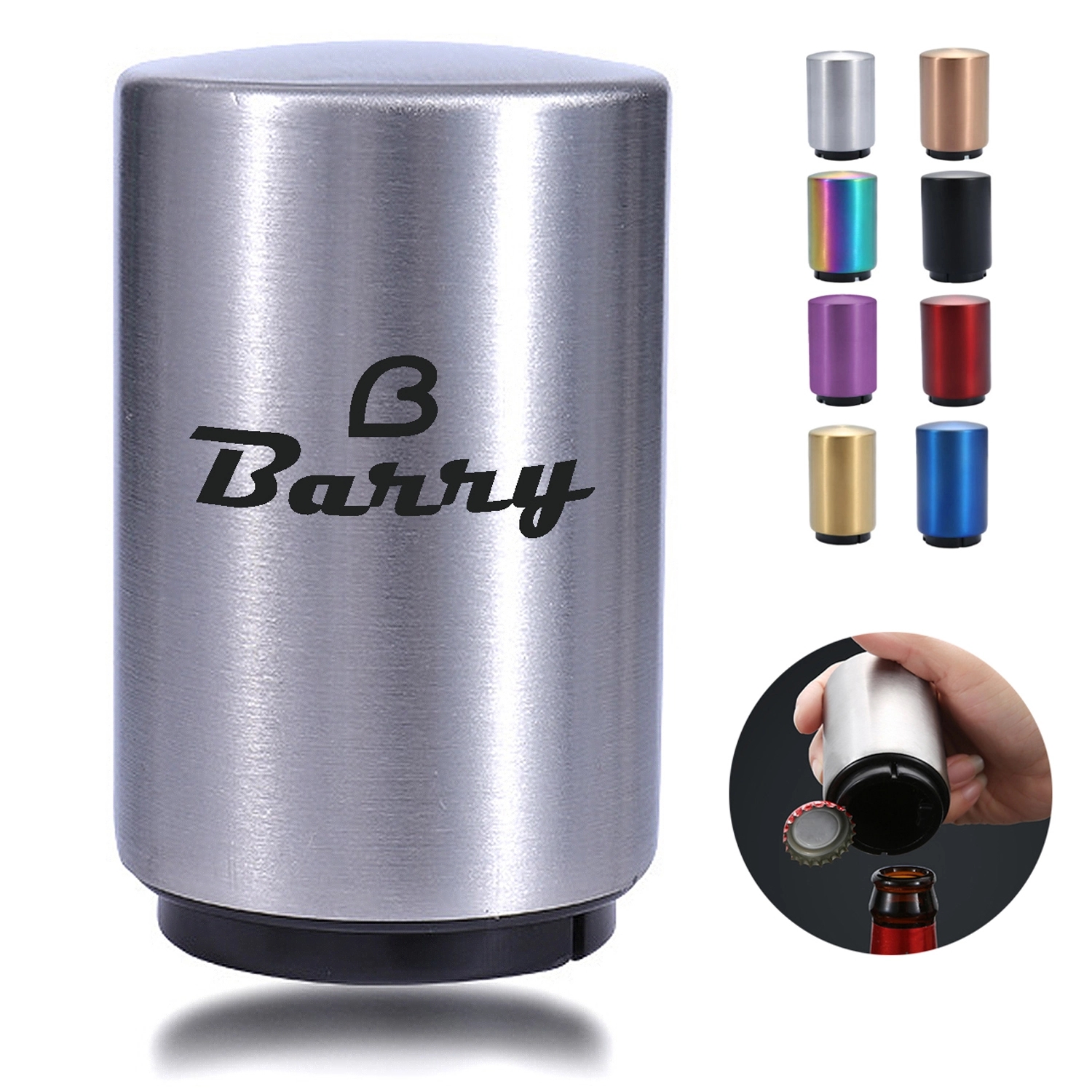 Stainless Steel Automatic Bottle Opener