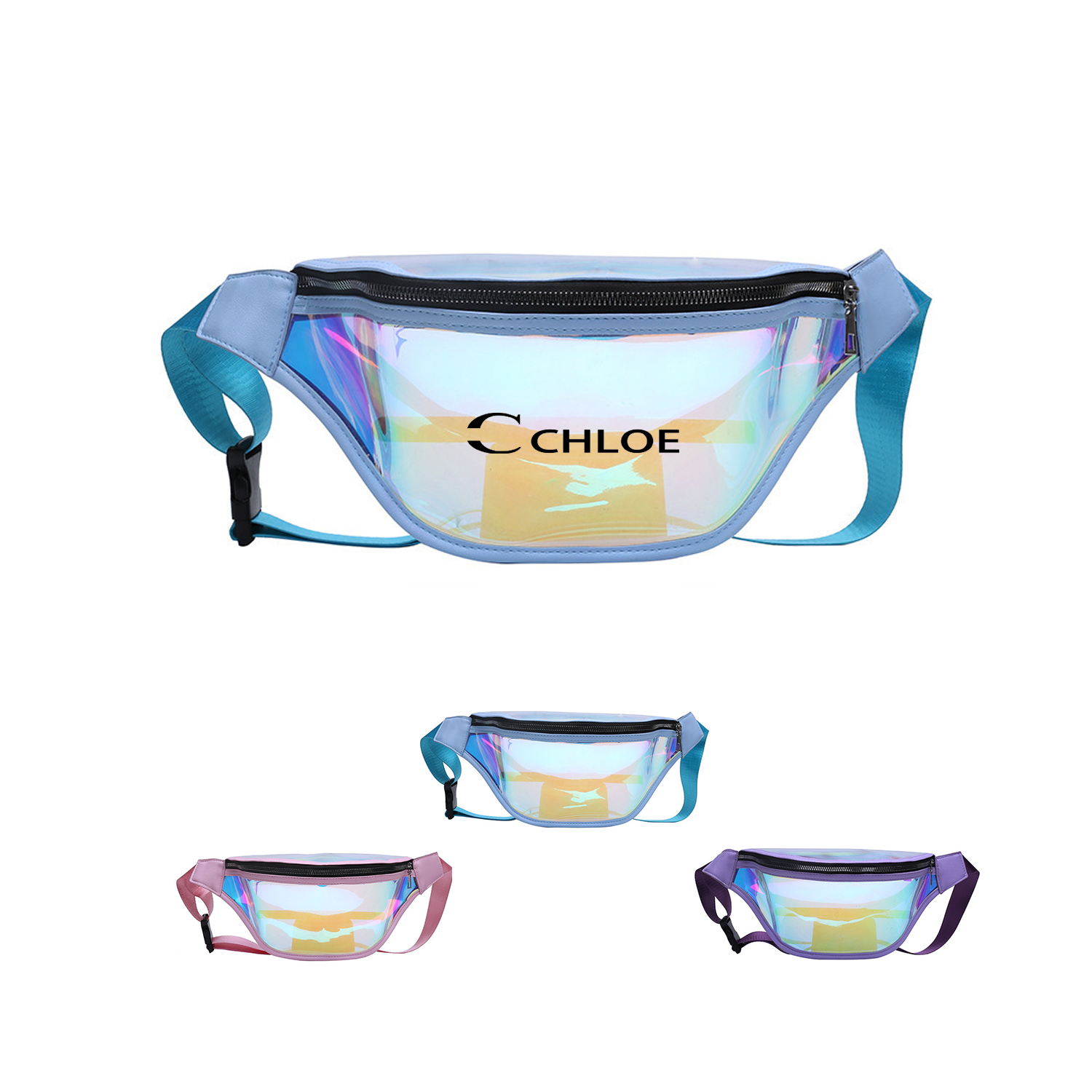 Clear Laser Waist Bag
