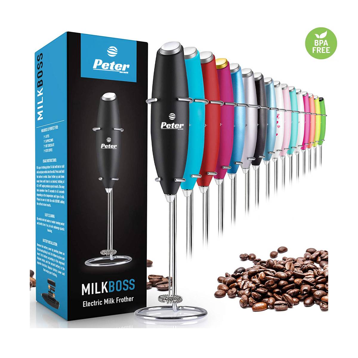 Milk Frother Handheld Foam Maker