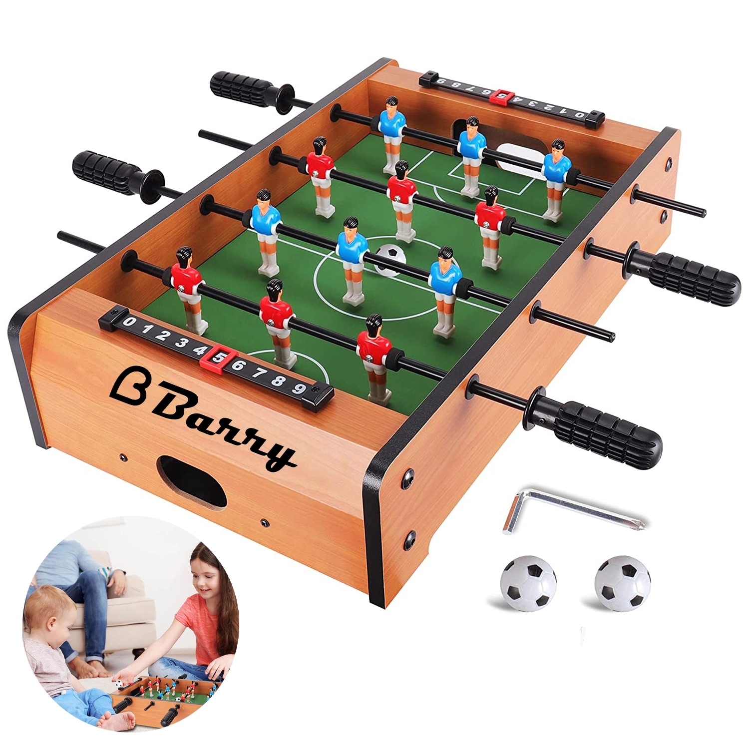 Mini Foosball Game Table For Kids