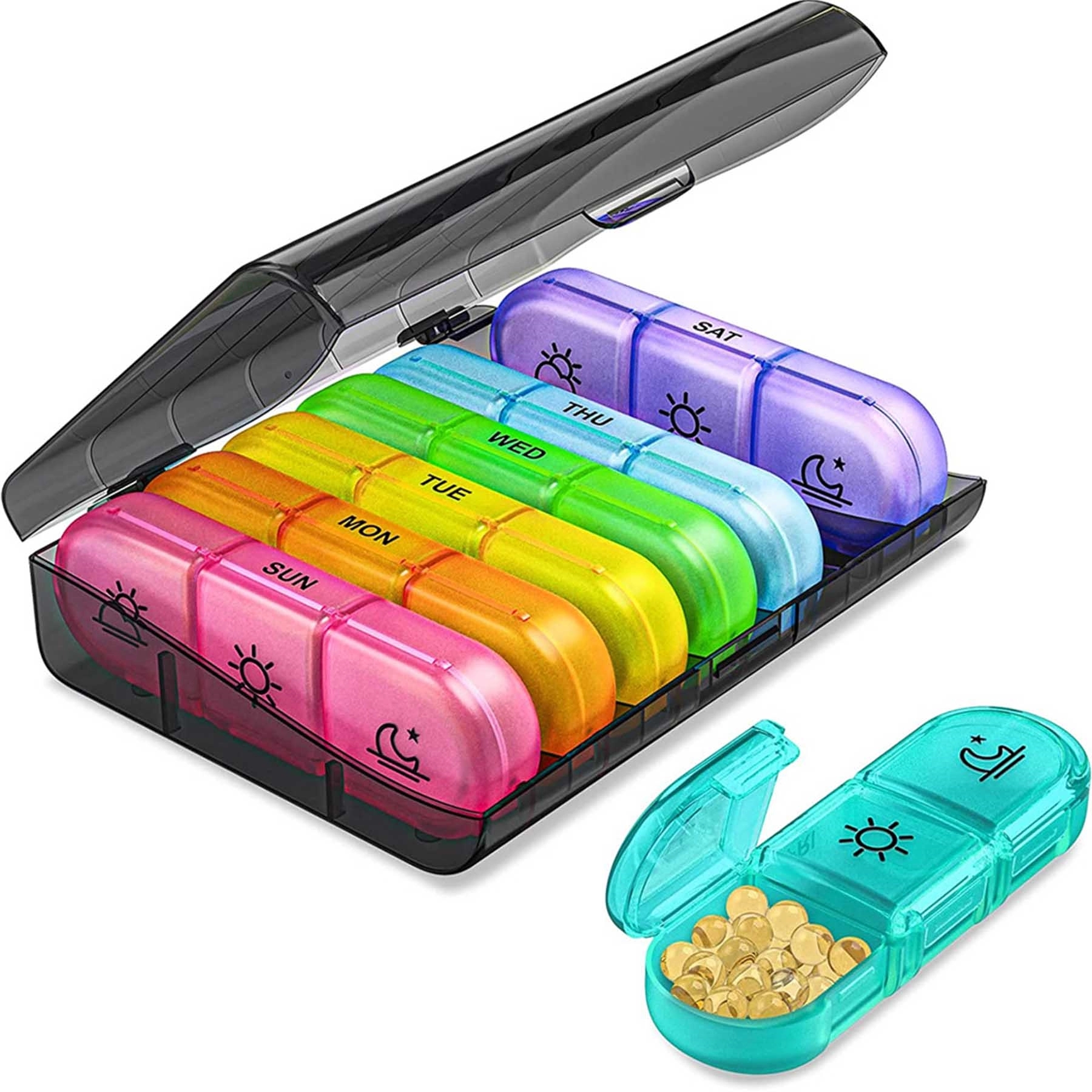 24/7 Pill Organizer Case