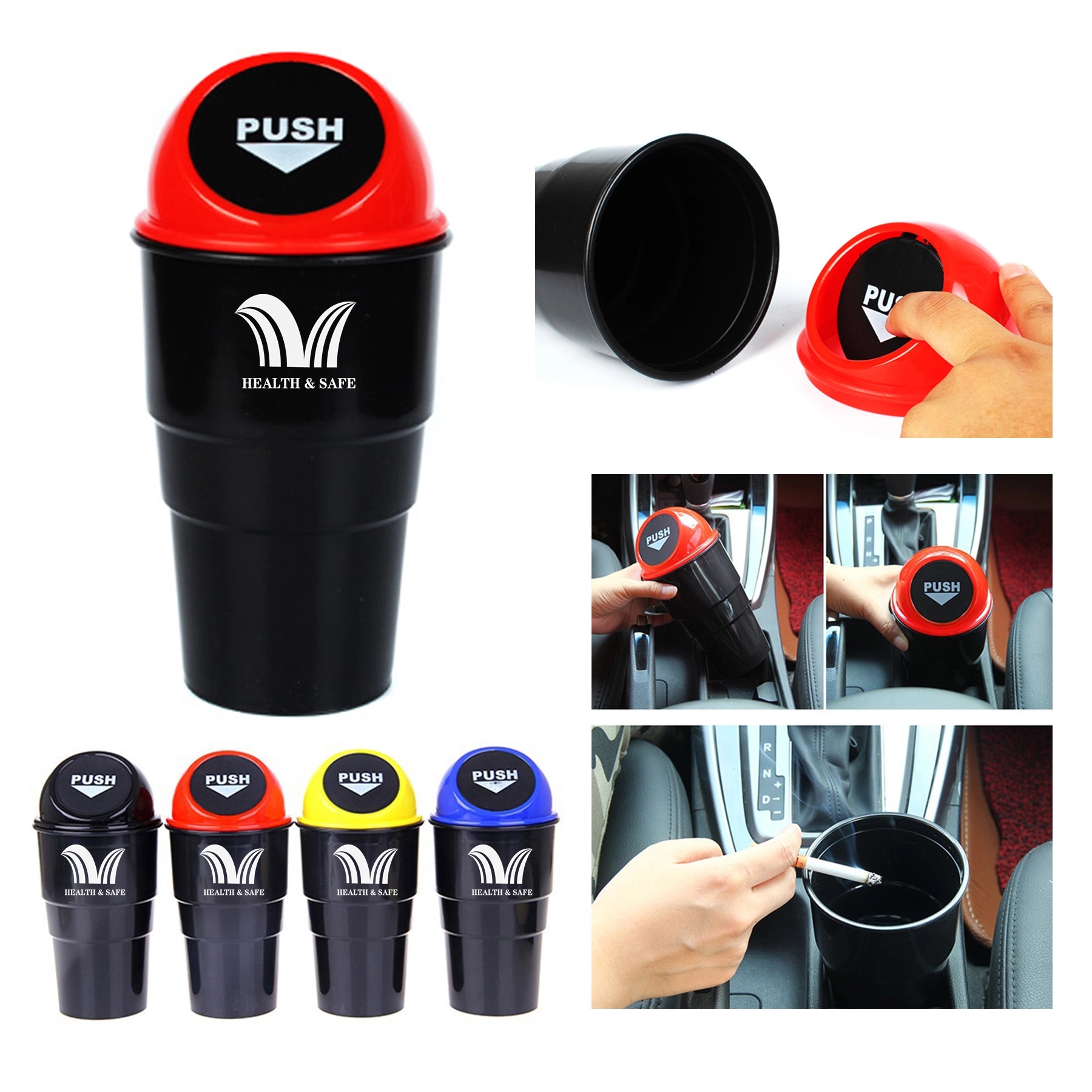 Mini Auto Office Trash Can