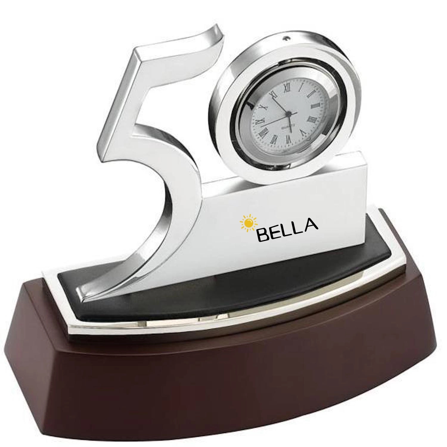 Custom Years Anniversary Gifts Desk Clocks