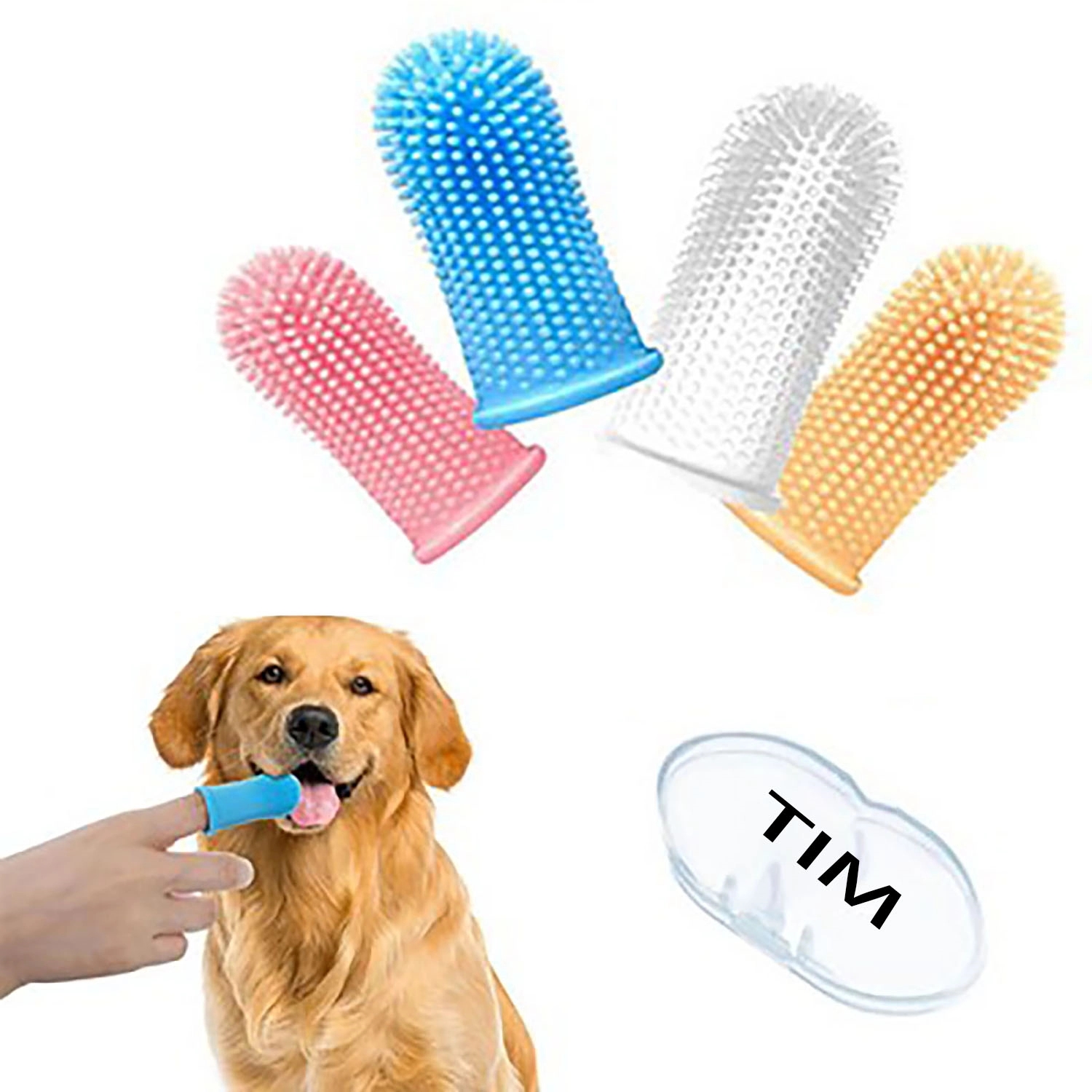 Silicone Pet Toothbrush