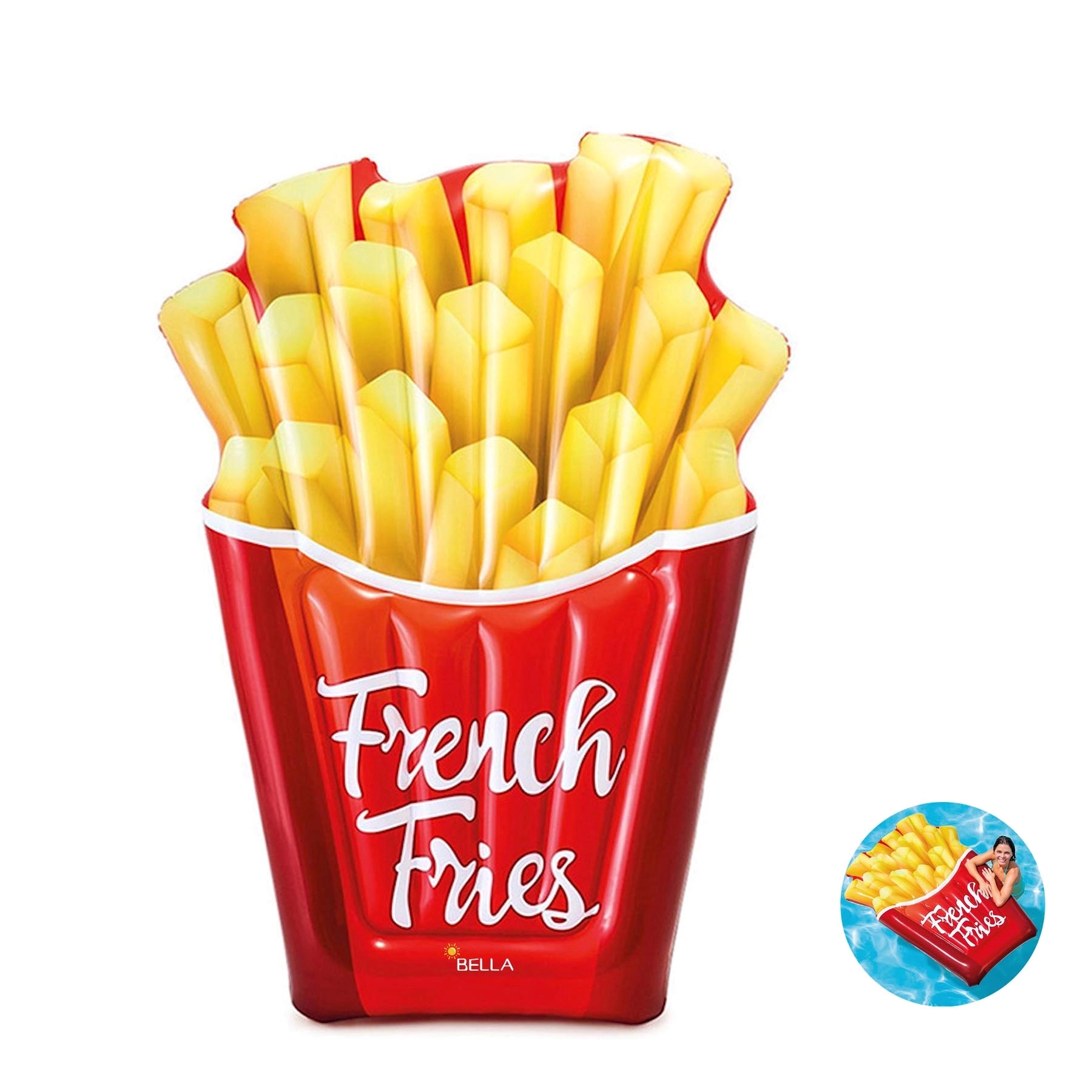 Inflatable French Fries Pool Raft