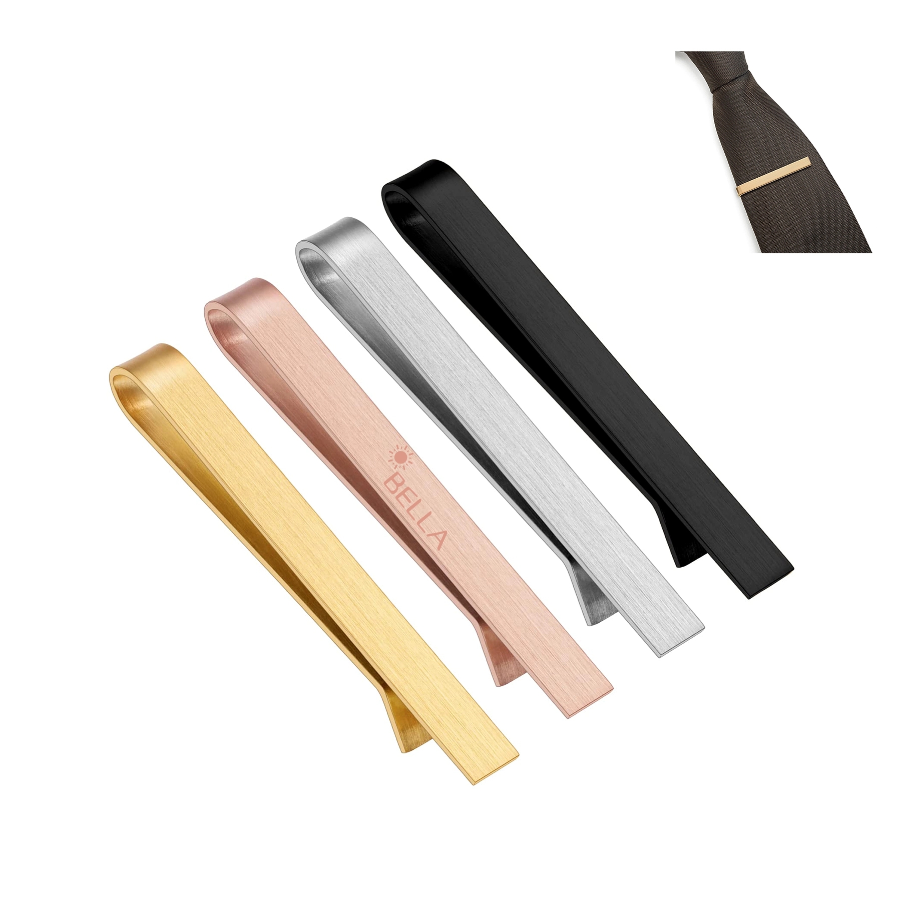 2 Inch Clips For Men'S Tie