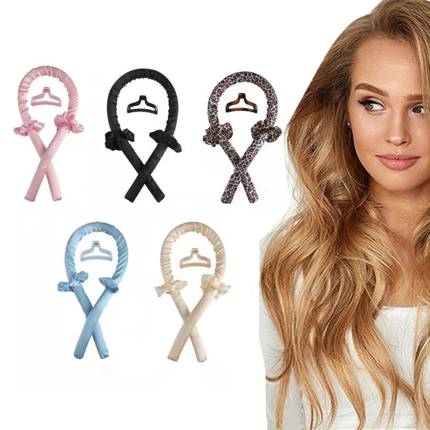 Heatless Hair Curler Set