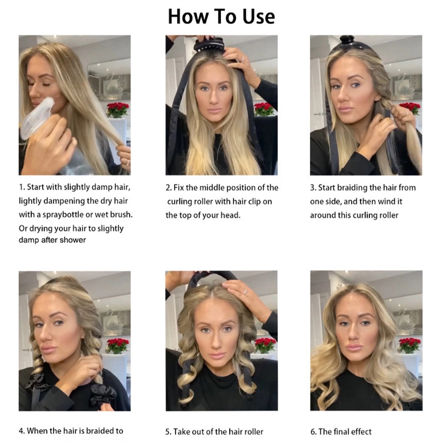 Heatless Hair Curler Set - Image 3