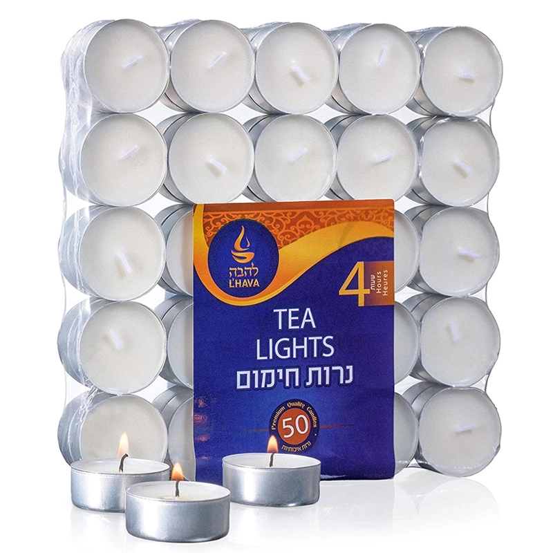 Tealight Candles - 4 Hour - 50 Pack