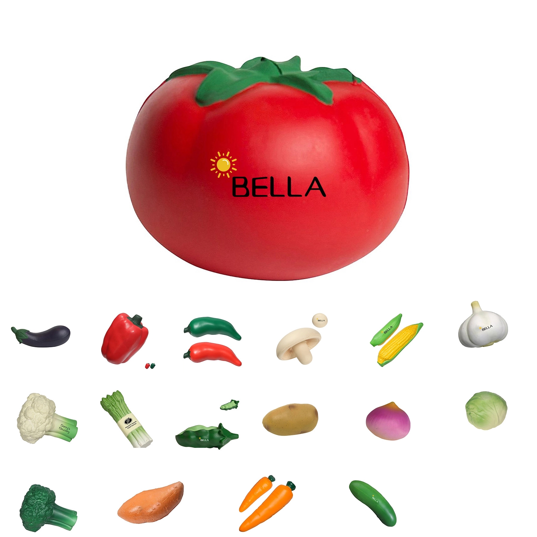 Vegetable Pu Stress Reliever