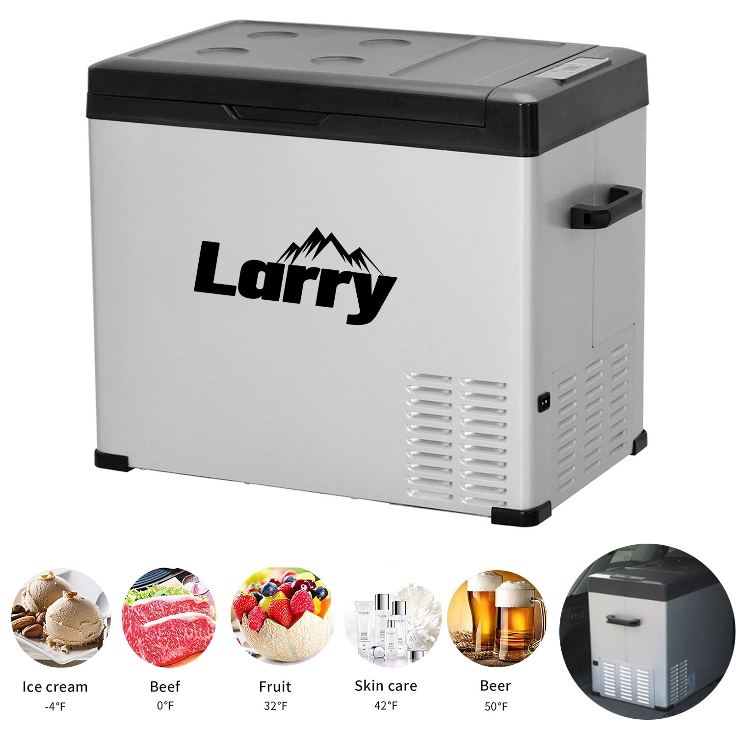 75L Car Refrigerator Freezer