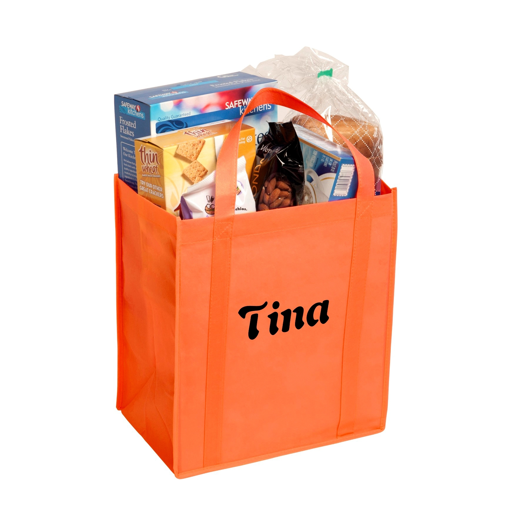 Foldable Non-Woven Grocery Tote Bag