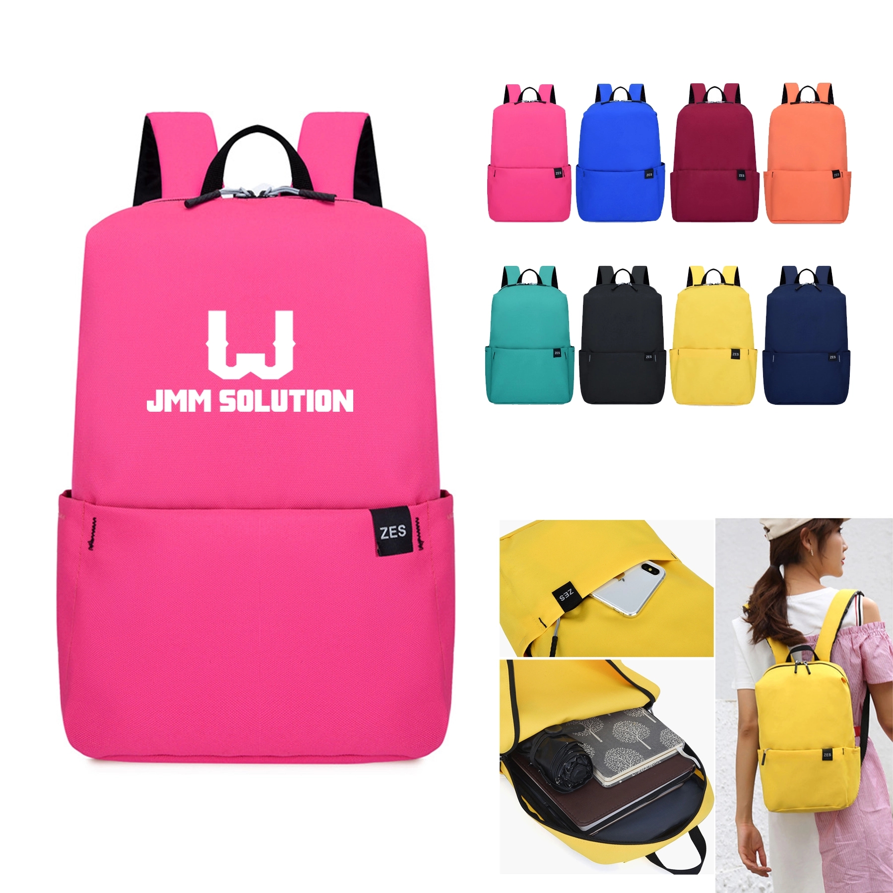 Classic Lightweight Backpack for School