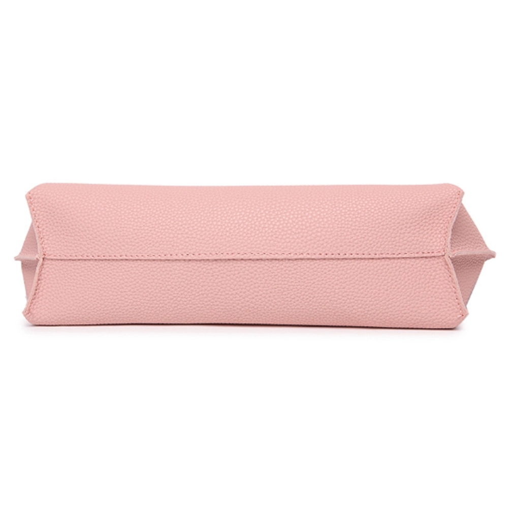 Soft Faux Leather Tote Shoulder Bag - Image 4