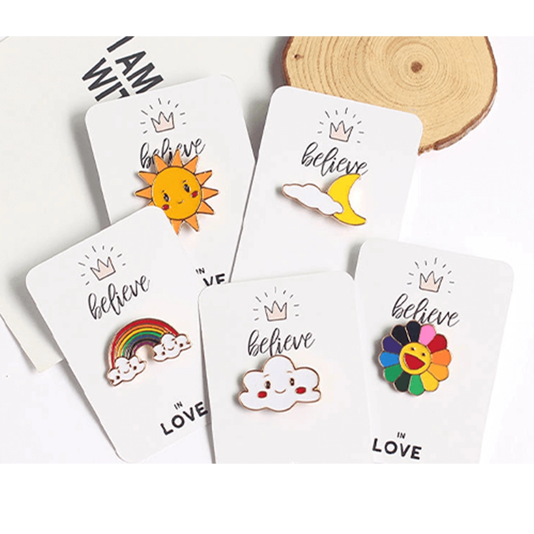 Soft Enamel Lapel Pins With Backer Cards