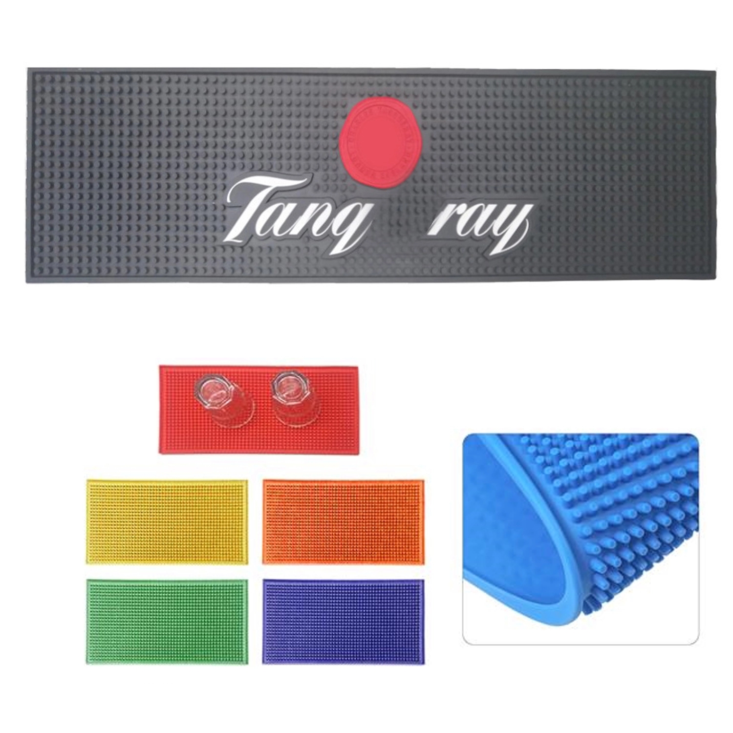 Rubber Pvc Bar Mat For Countertop
