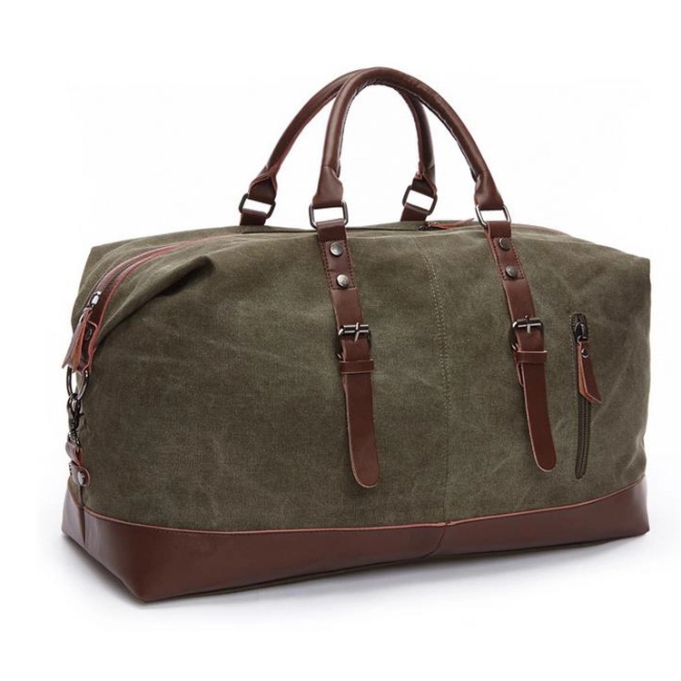 Waterproof Canvas Sports Tote Gym Bag - Image 4