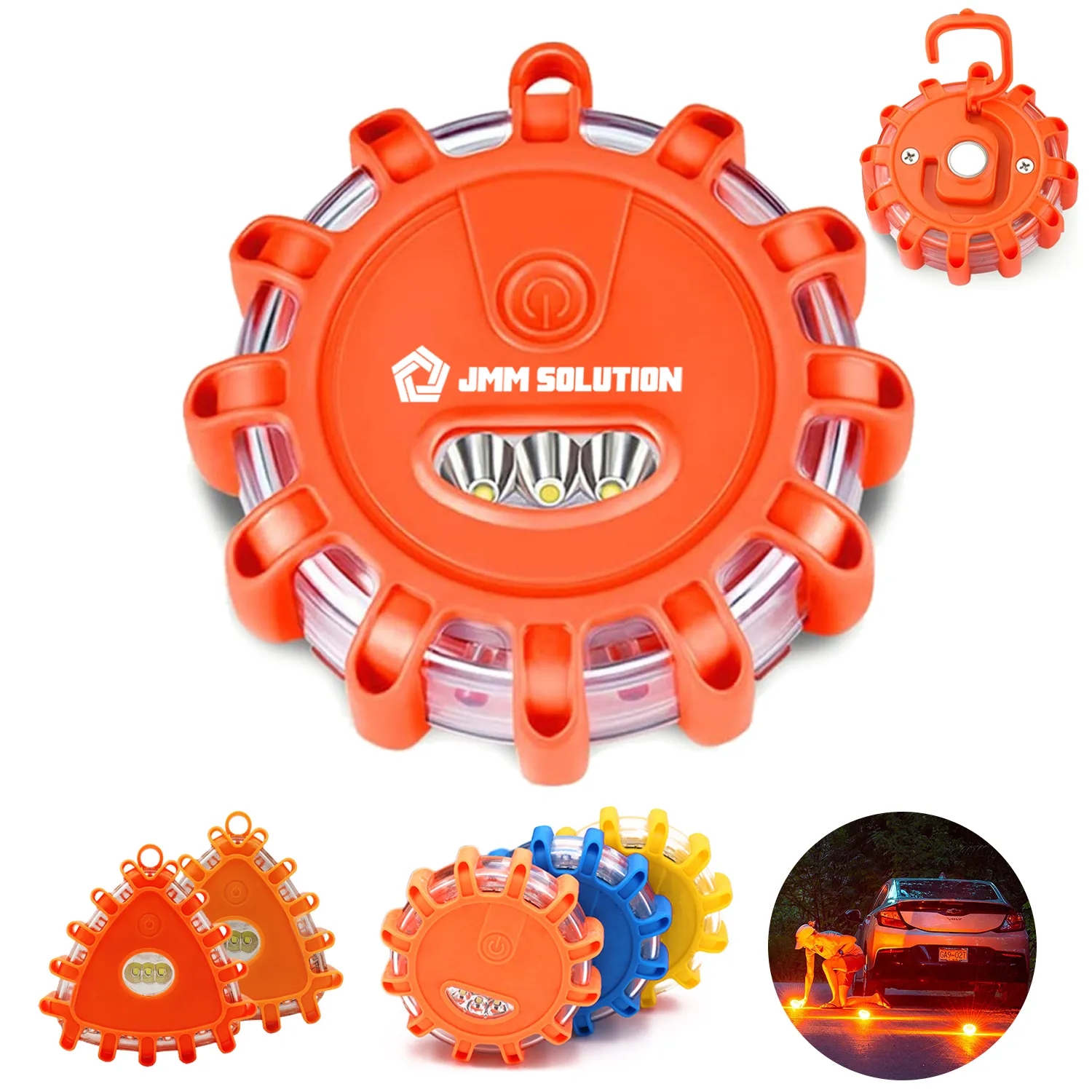 Magnetic LED Road Flares Safety