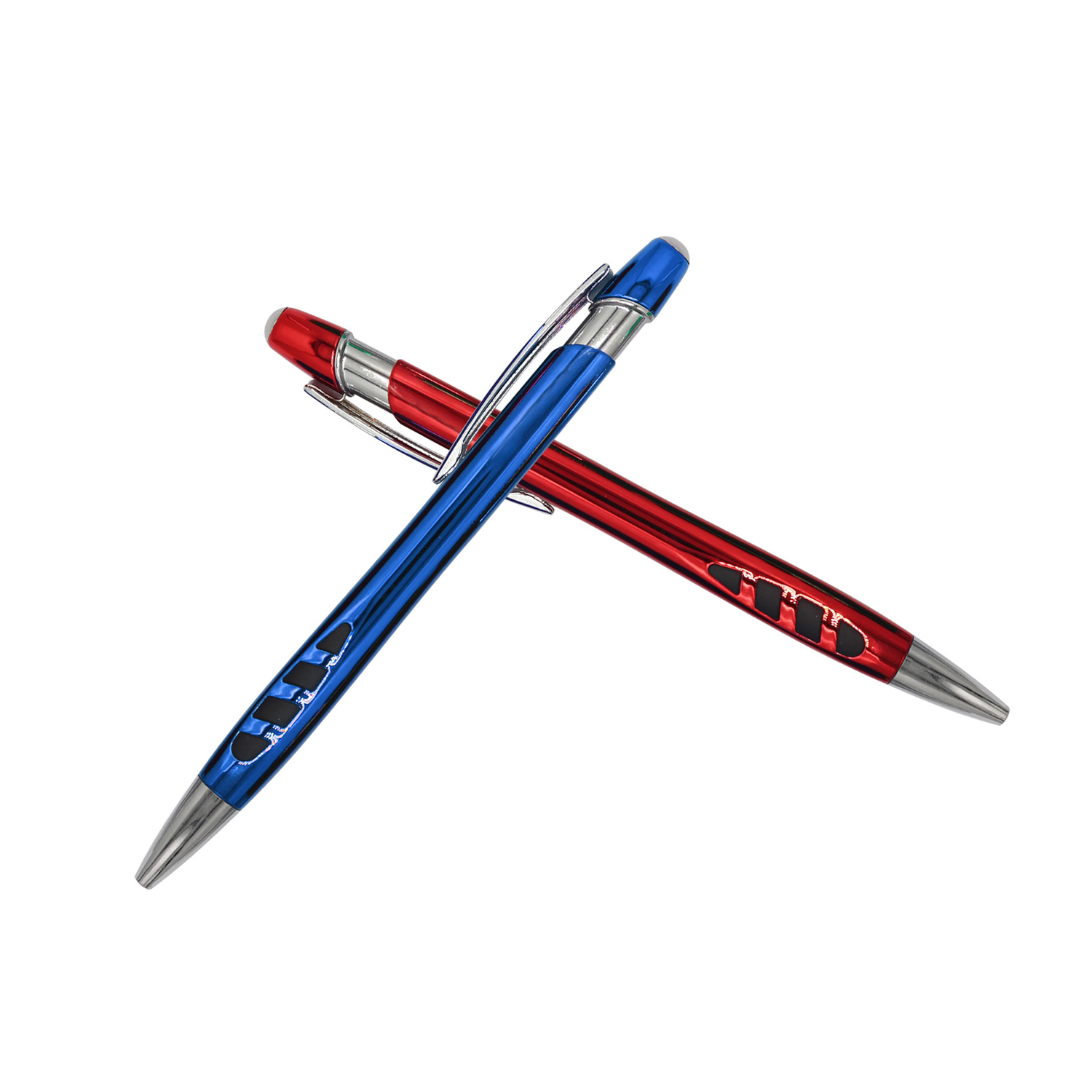 Click Action Press Plastic Ballpoint Pen - Image 3