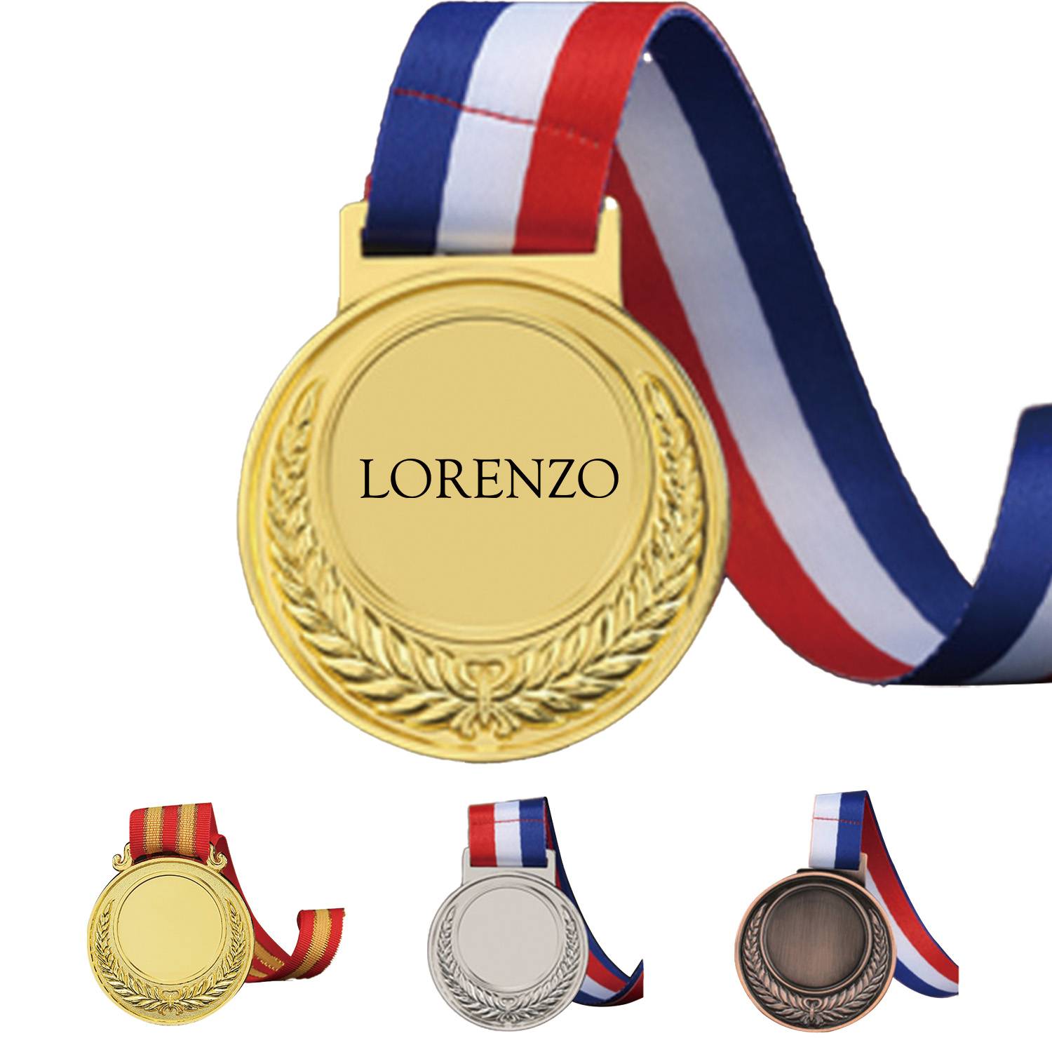 Winner Medals with Neck Ribbon Prizes